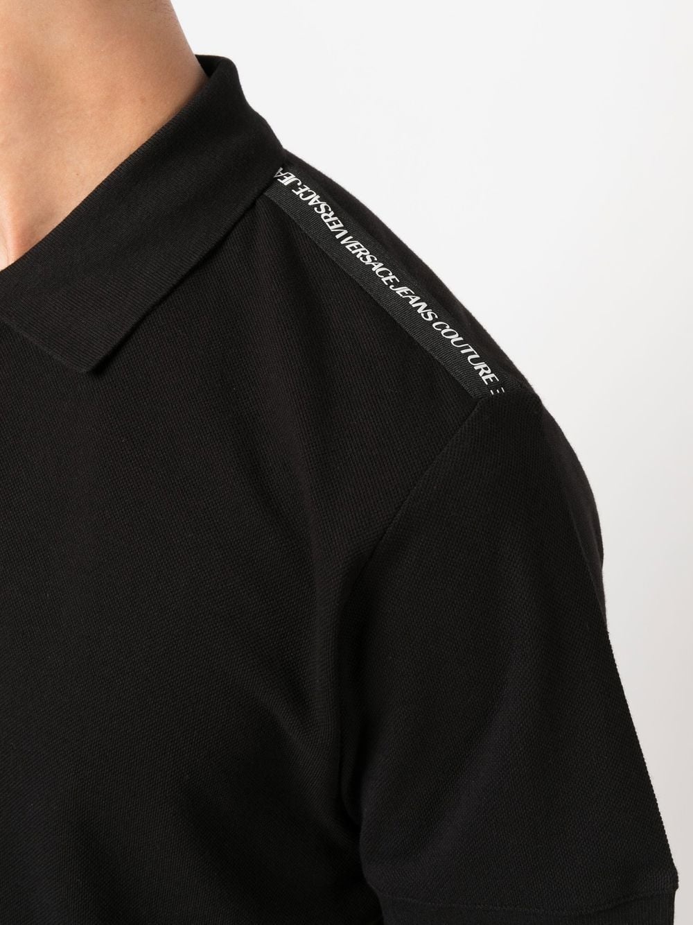 logo-embroidered polo shirt - 5