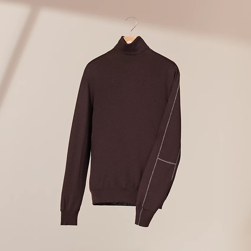 "Profil H" turtleneck sweater - 4