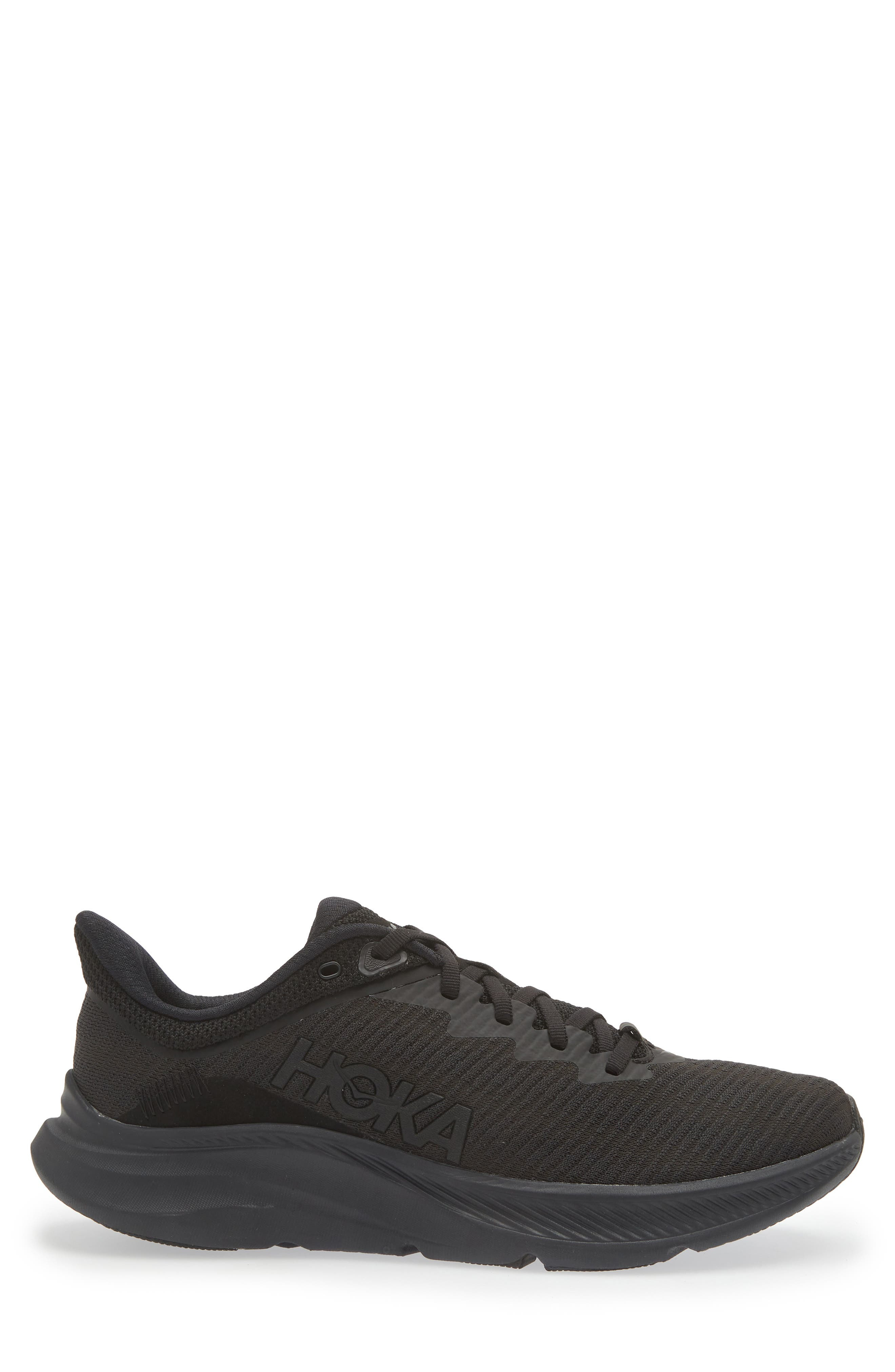 HOKA Solimar Running Shoe in Black /Black at Nordstrom - 3
