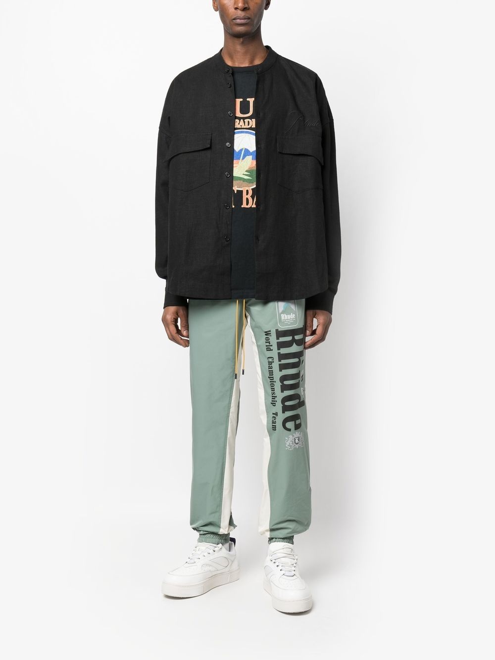 Senna logo-print track pants - 2