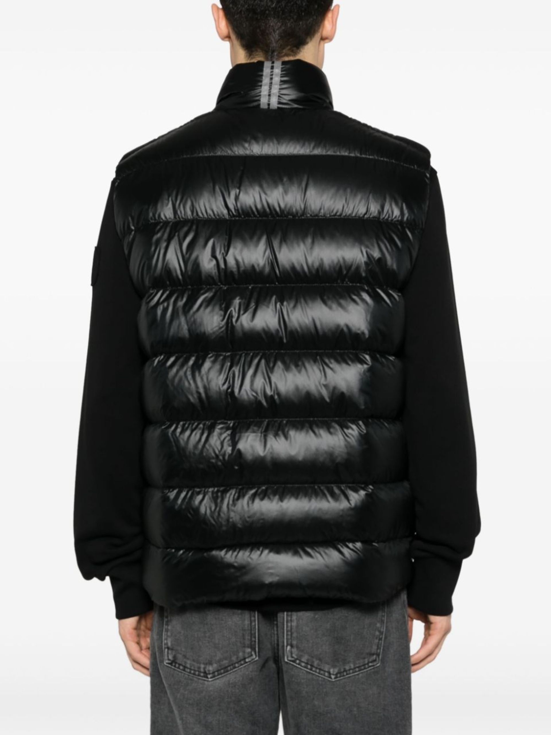 Black Crofton Quilted Gilet - 4