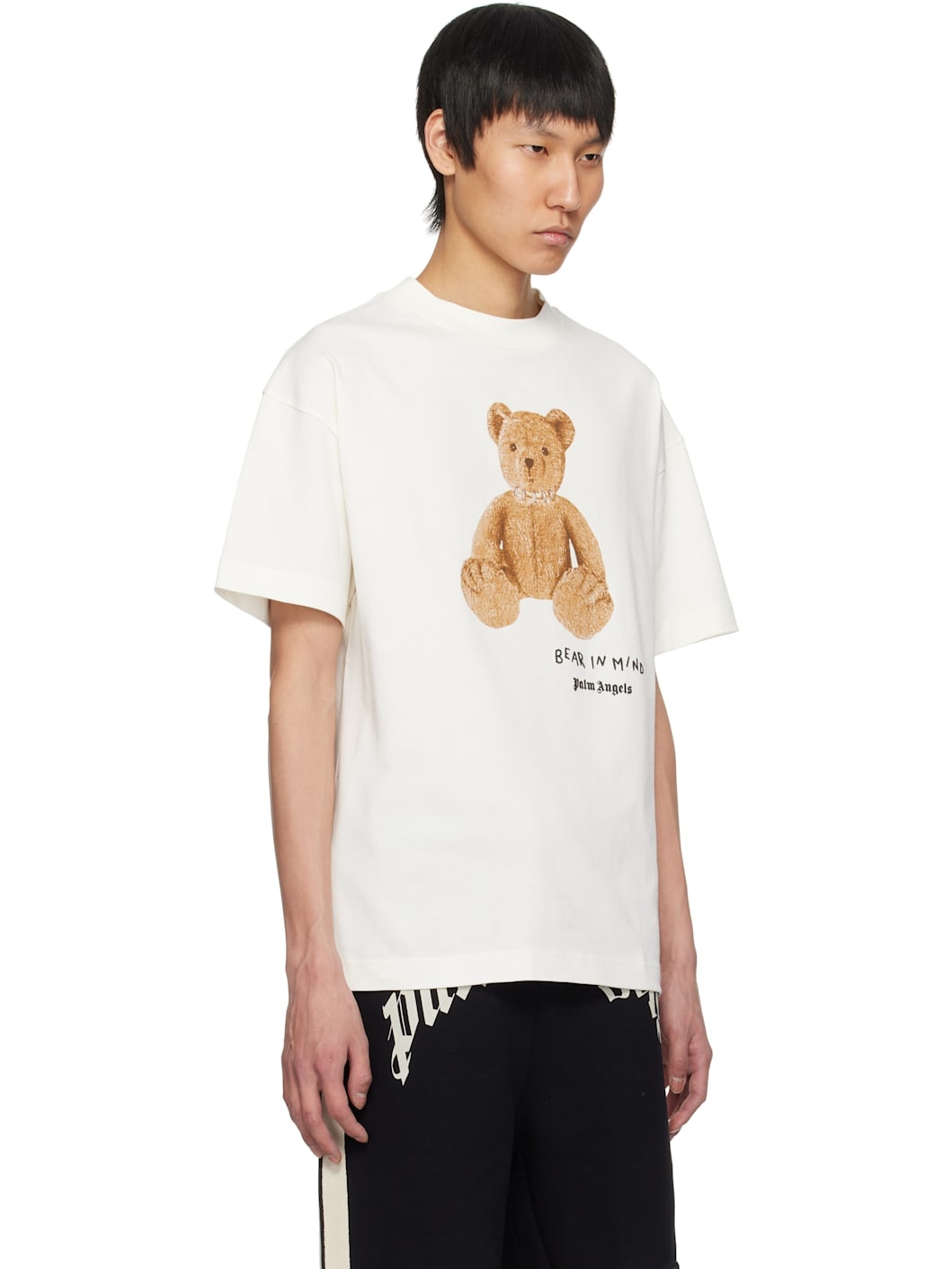 White 'Bear in Mind' T-shirt - 2