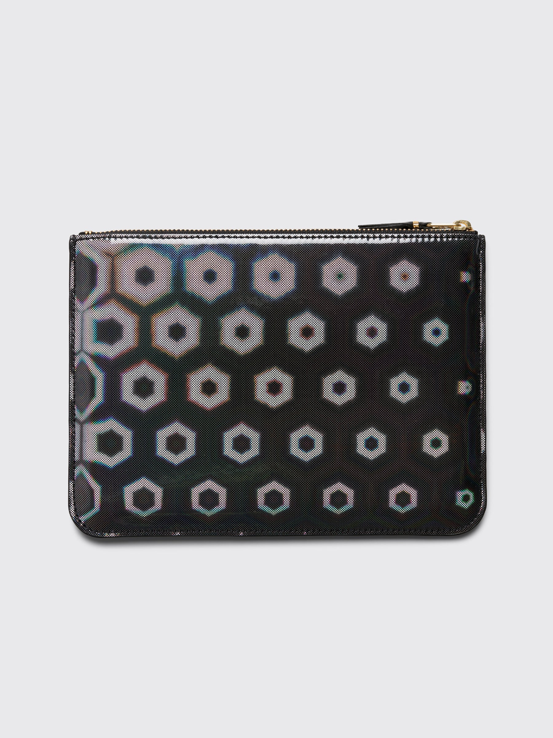 COMME DES GARÇONS WALLET SA5100 BLACK RAINBOW - 2