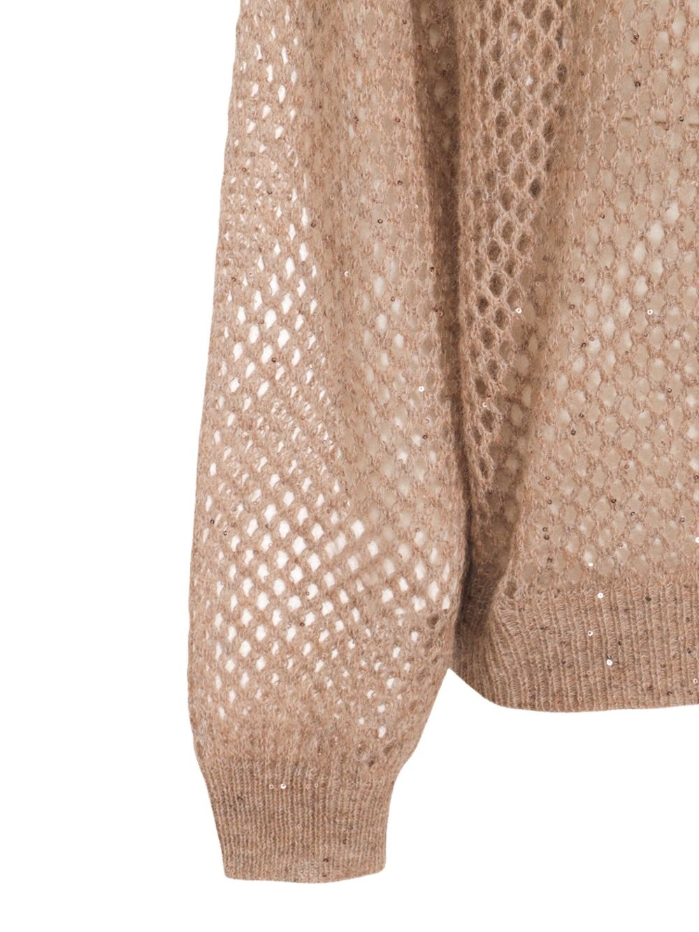 open-knit sweater - 3
