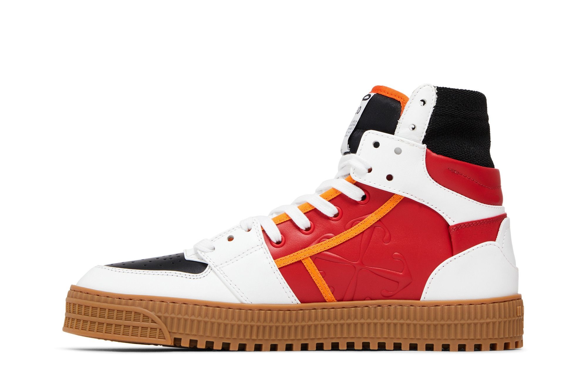Off-White Off-Court 3.0 High 'White Red Gum' - 3