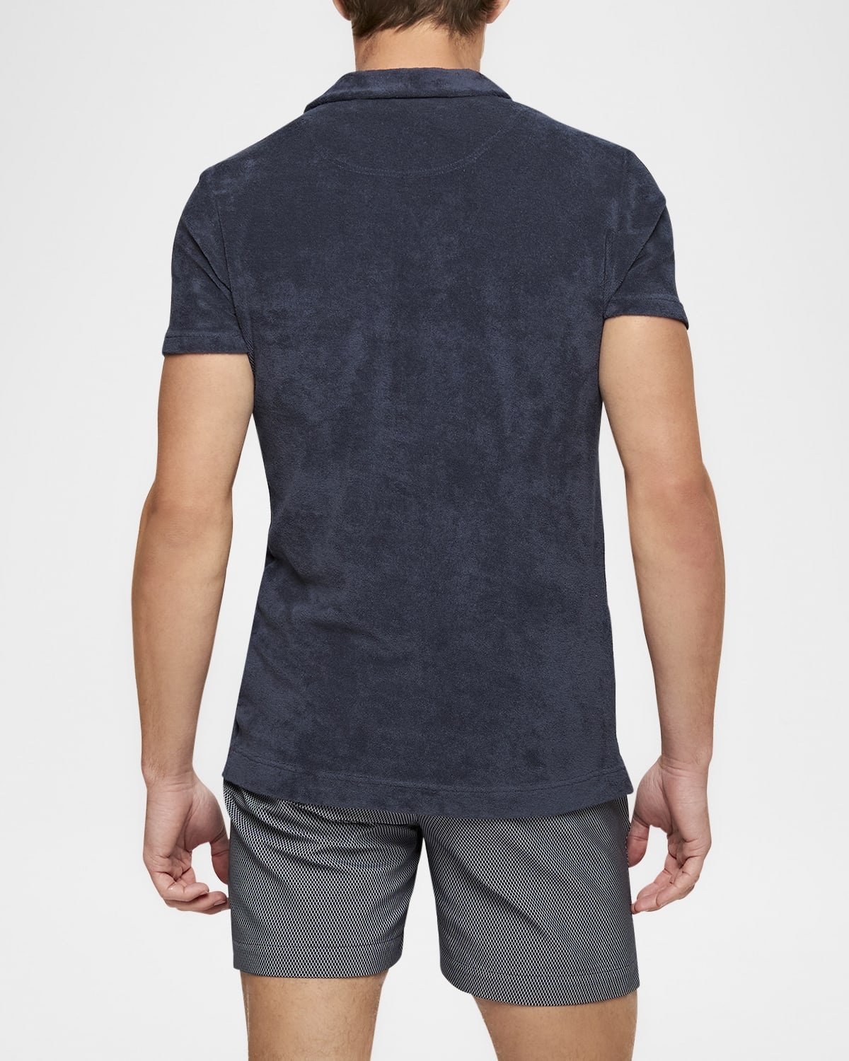 Men's Cotton Terry Polo Shirt - 3