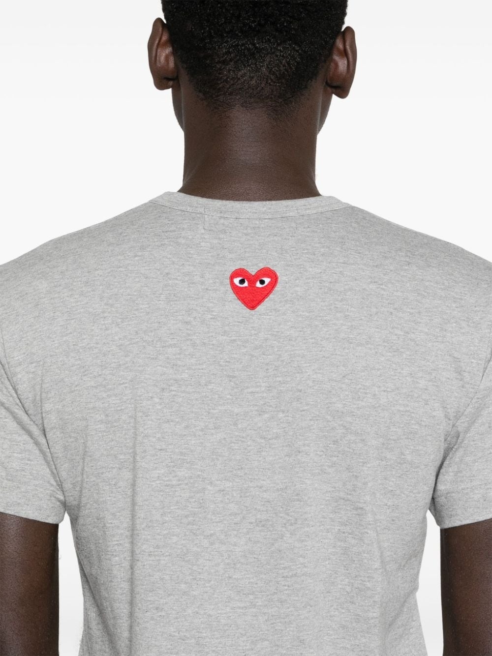 signature heart-patch T-shirt - 6