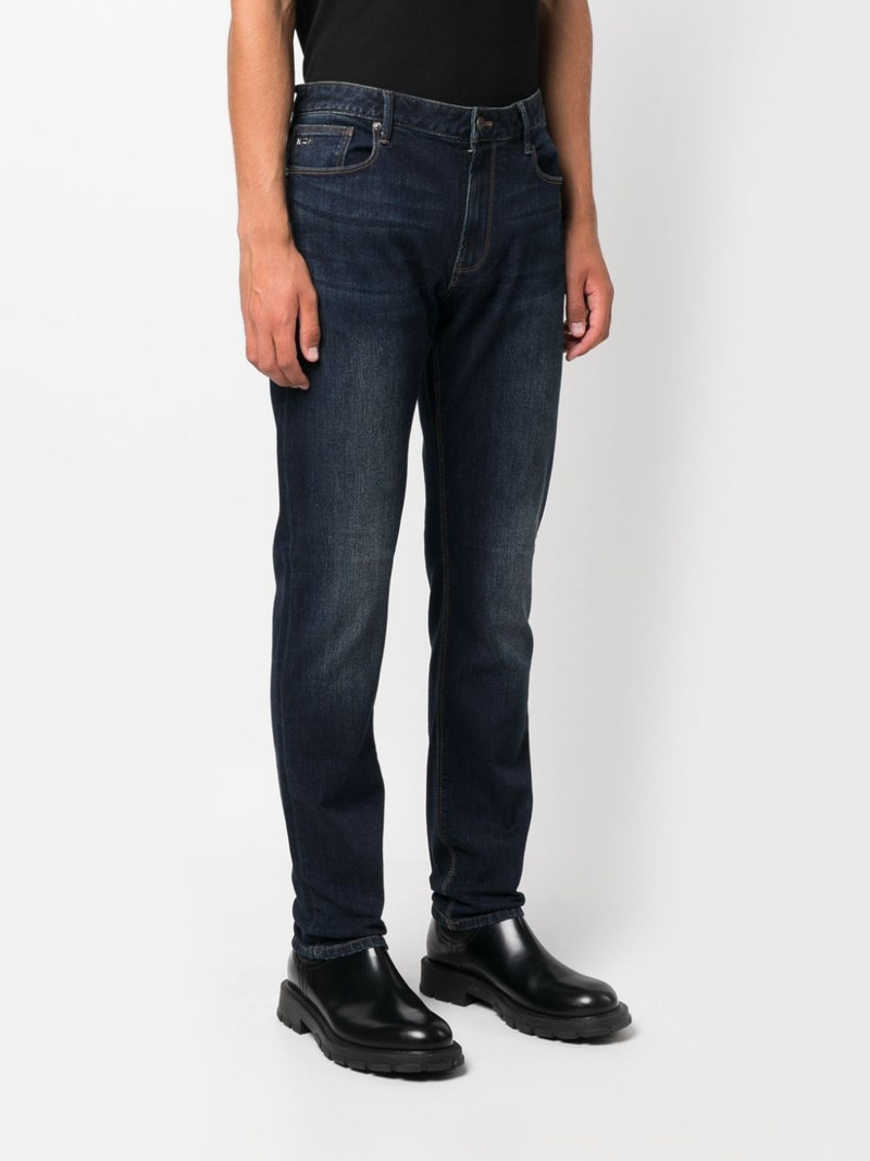 logo-plaque straight-leg jeans 3