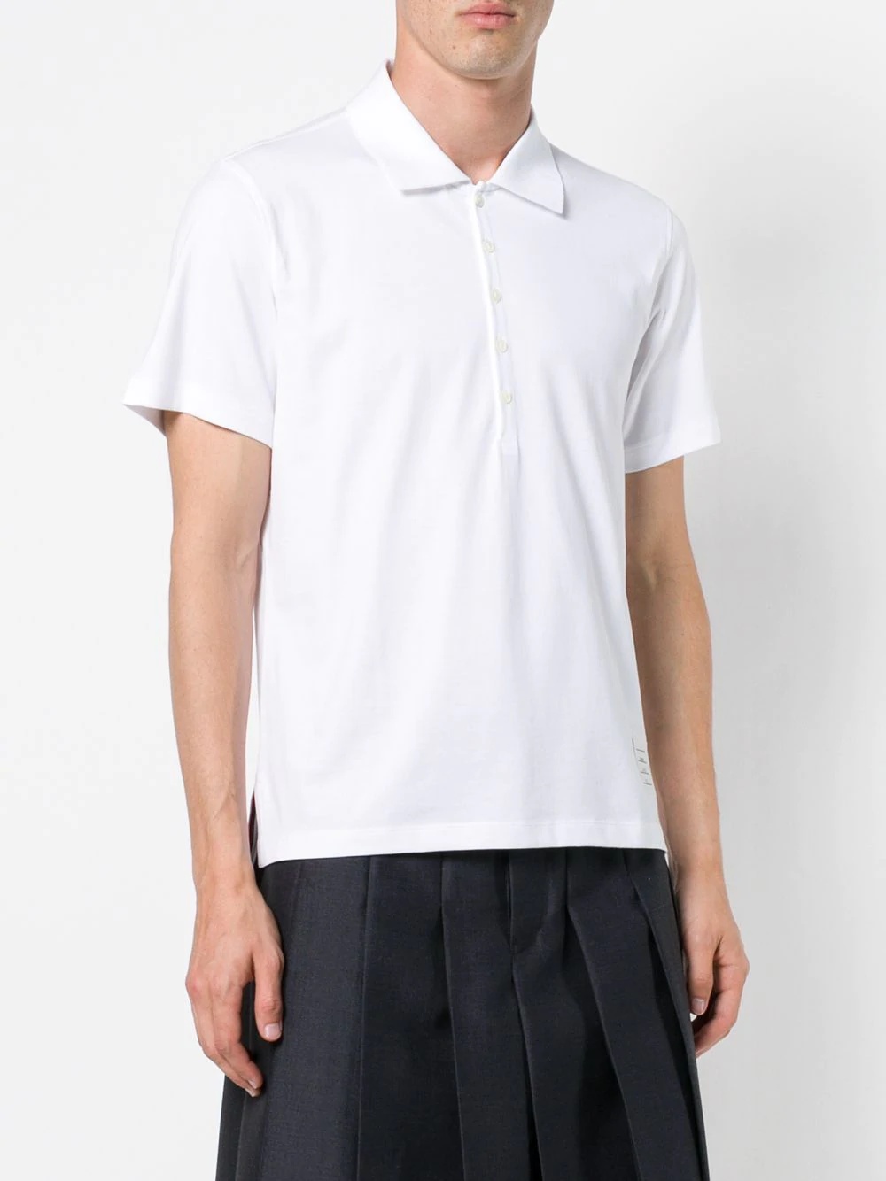 classic button polo shirt - 5