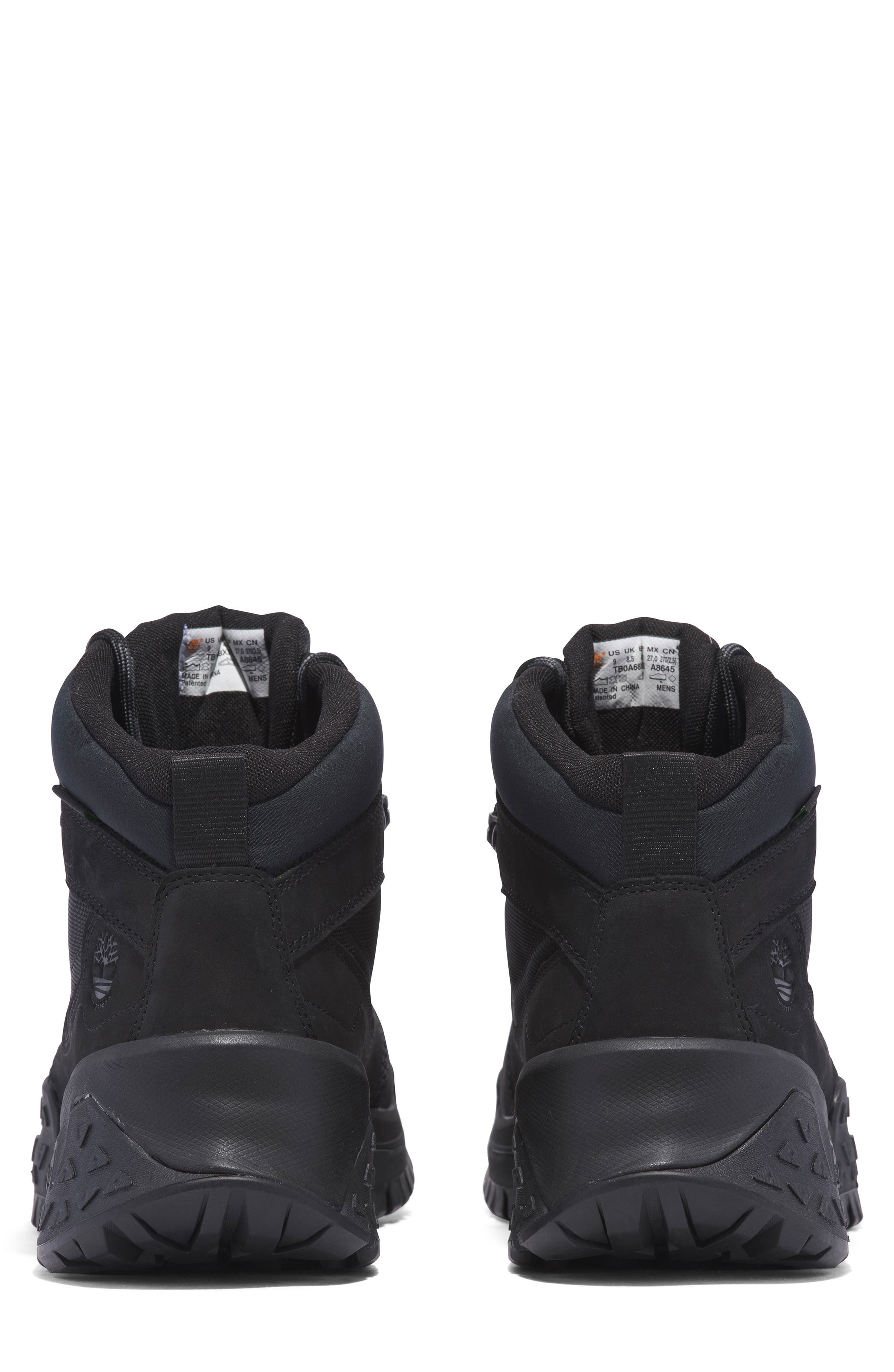 Timberland Motion Scramble Waterproof Boot in Black Nubuck at Nordstrom - 2