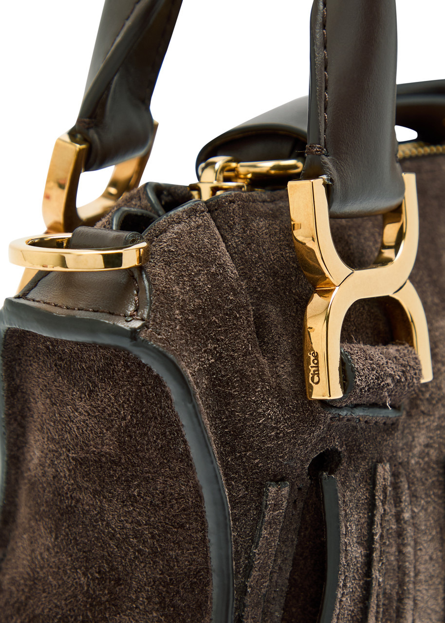 Chloe Marcie Small Suede Shoulder bag - 3