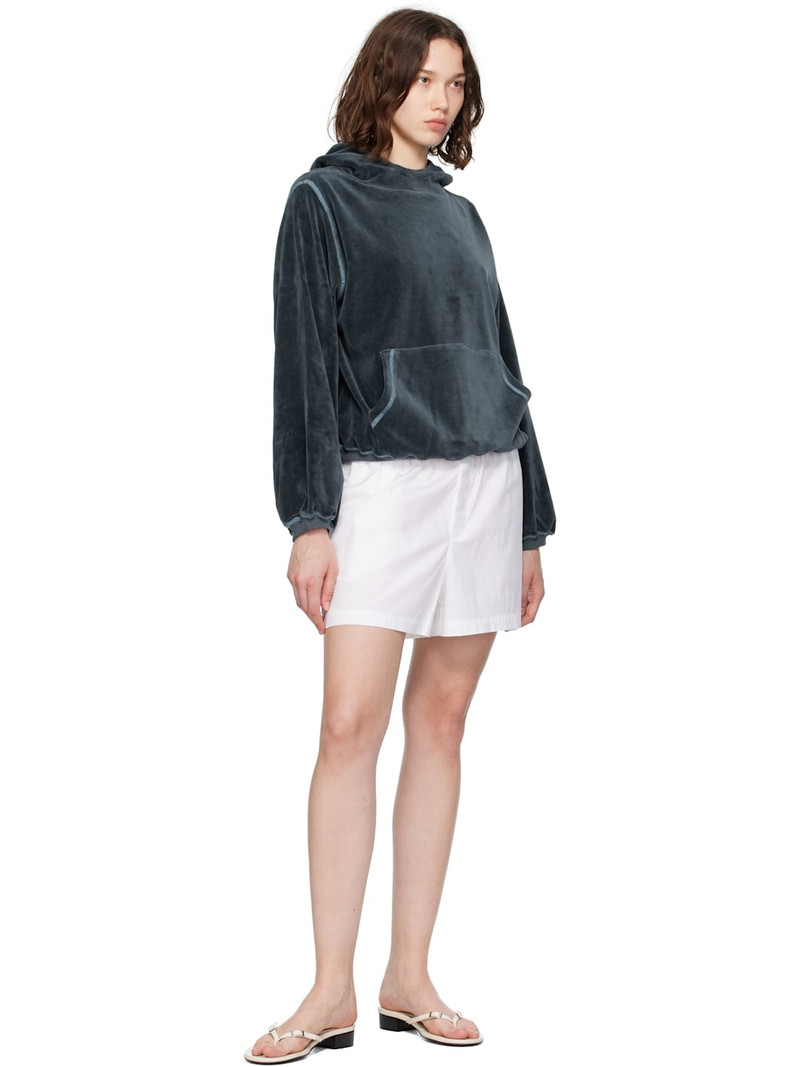 BASERANGE Blue Pillow Hoodie outlook