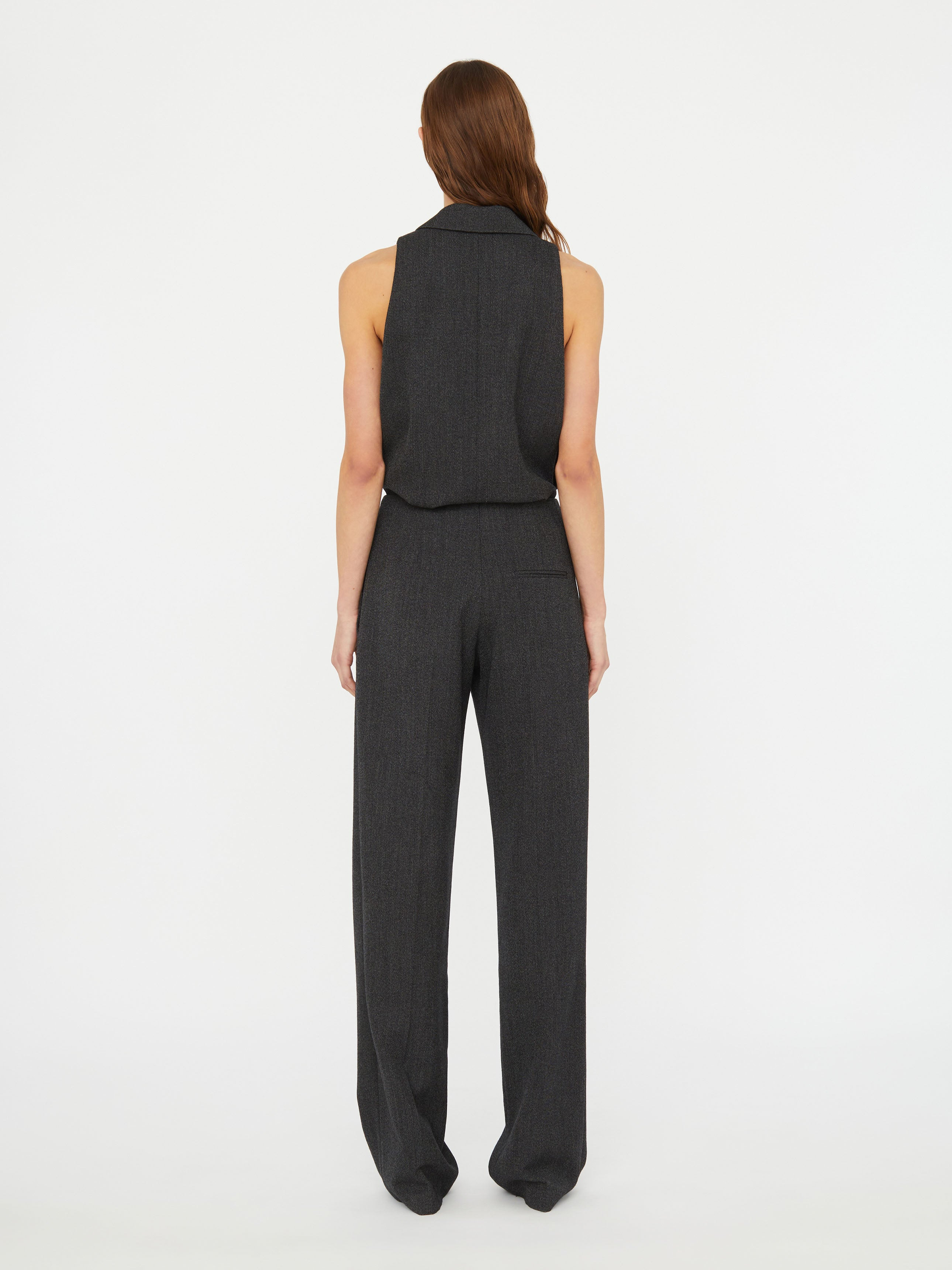 Facile Tailored Twill Bodysuit - 5