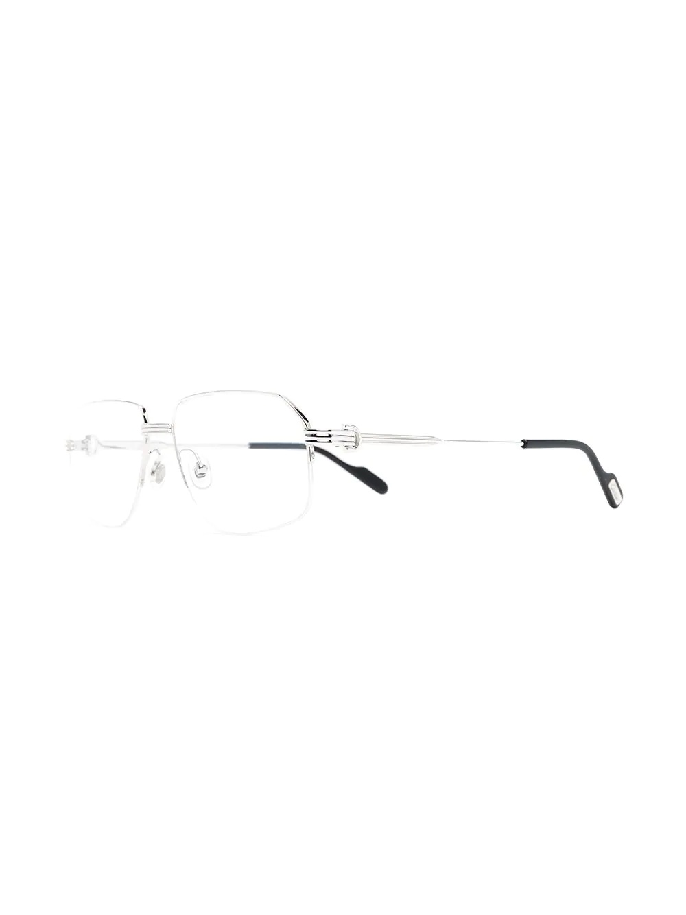 square-frame glasses - 3