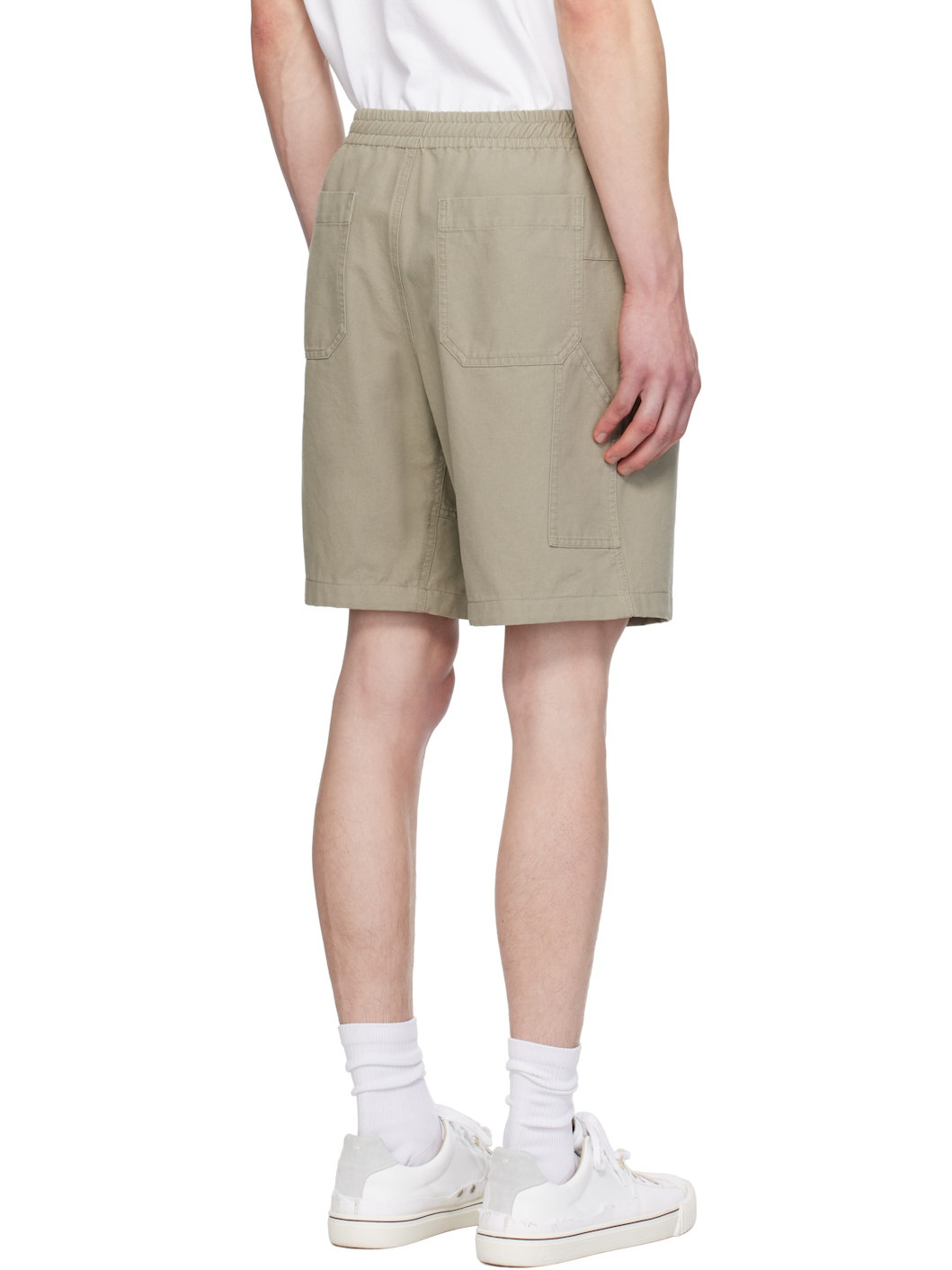 A. P.C. Khaki Norris Shorts - 3