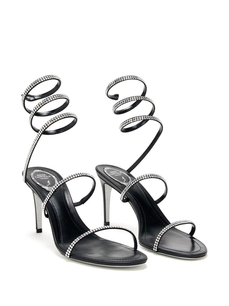 105mm crystal-embellished sandals 4
