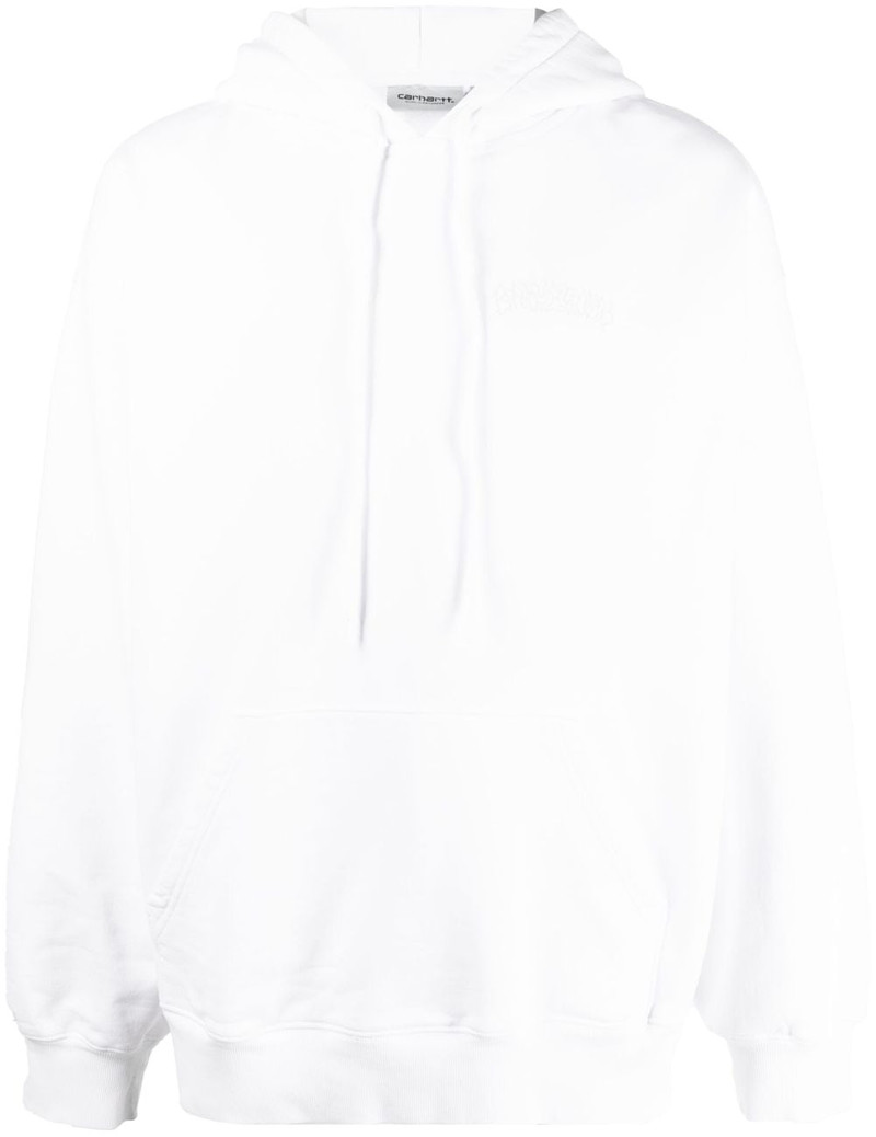 graphic-print cotton hoodie 1