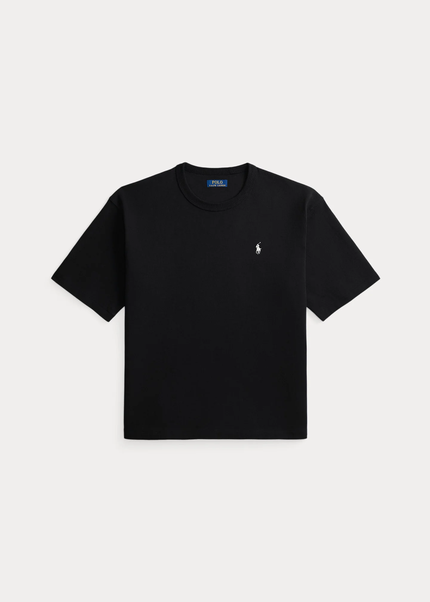 Relaxed Fit Jersey Crewneck T-Shirt - 1