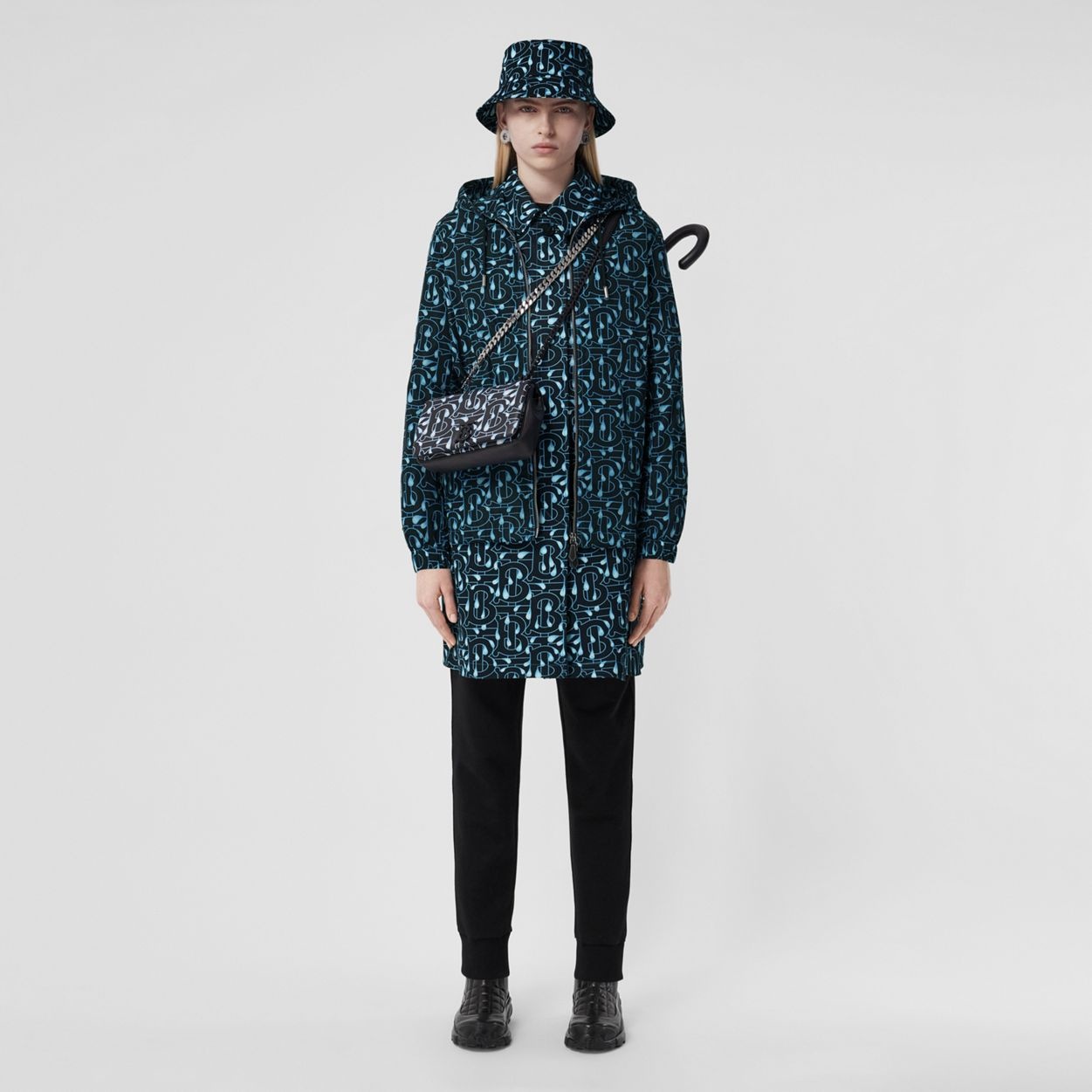 Monogram Print Nylon Hooded Jacket – Exclusive Capsule Collection - 6