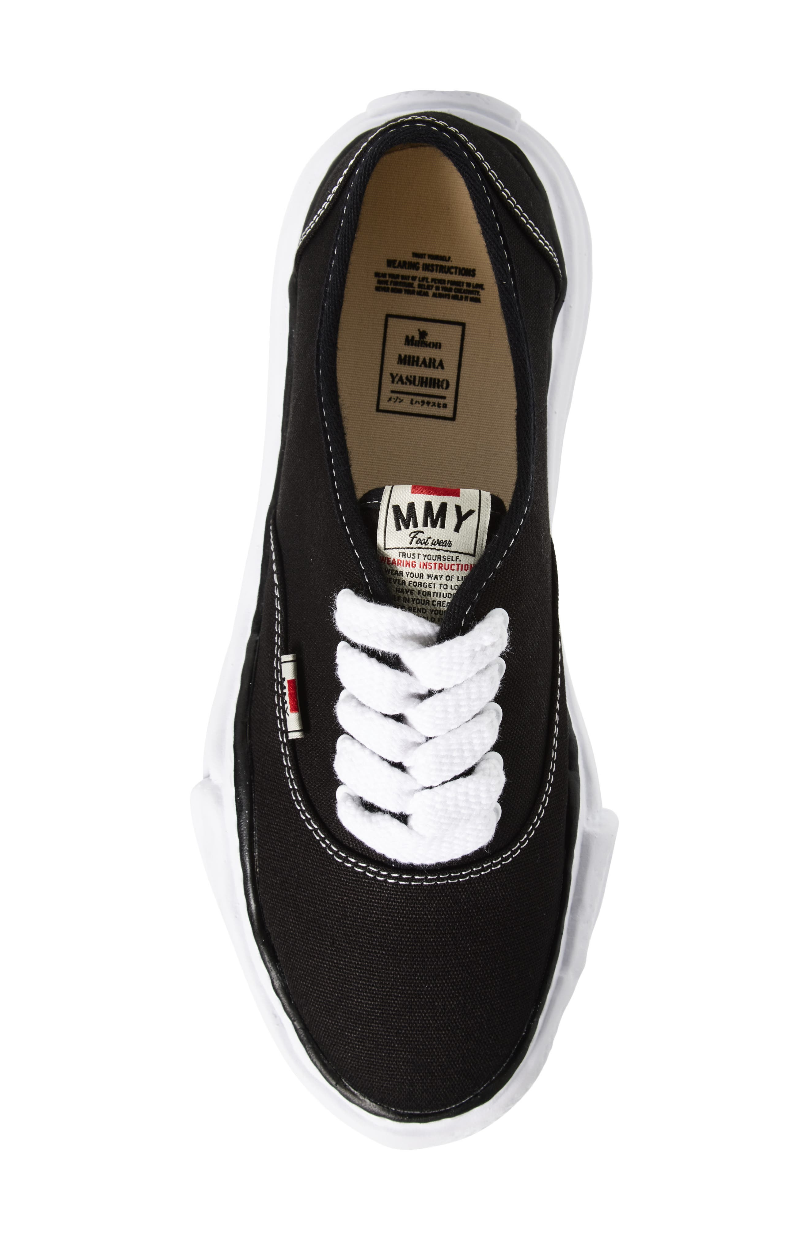 Maison MIHARA YASUHIRO Baker Low Top Sneaker in Black at Nordstrom - 5