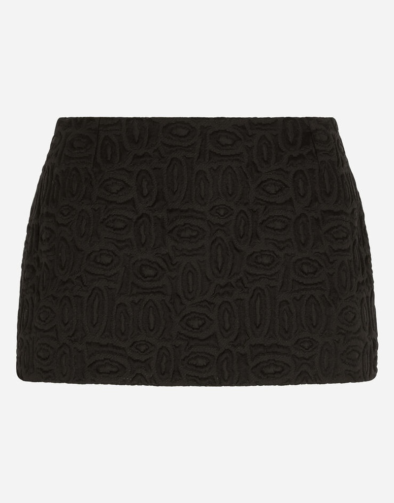 Jacquard miniskirt 1