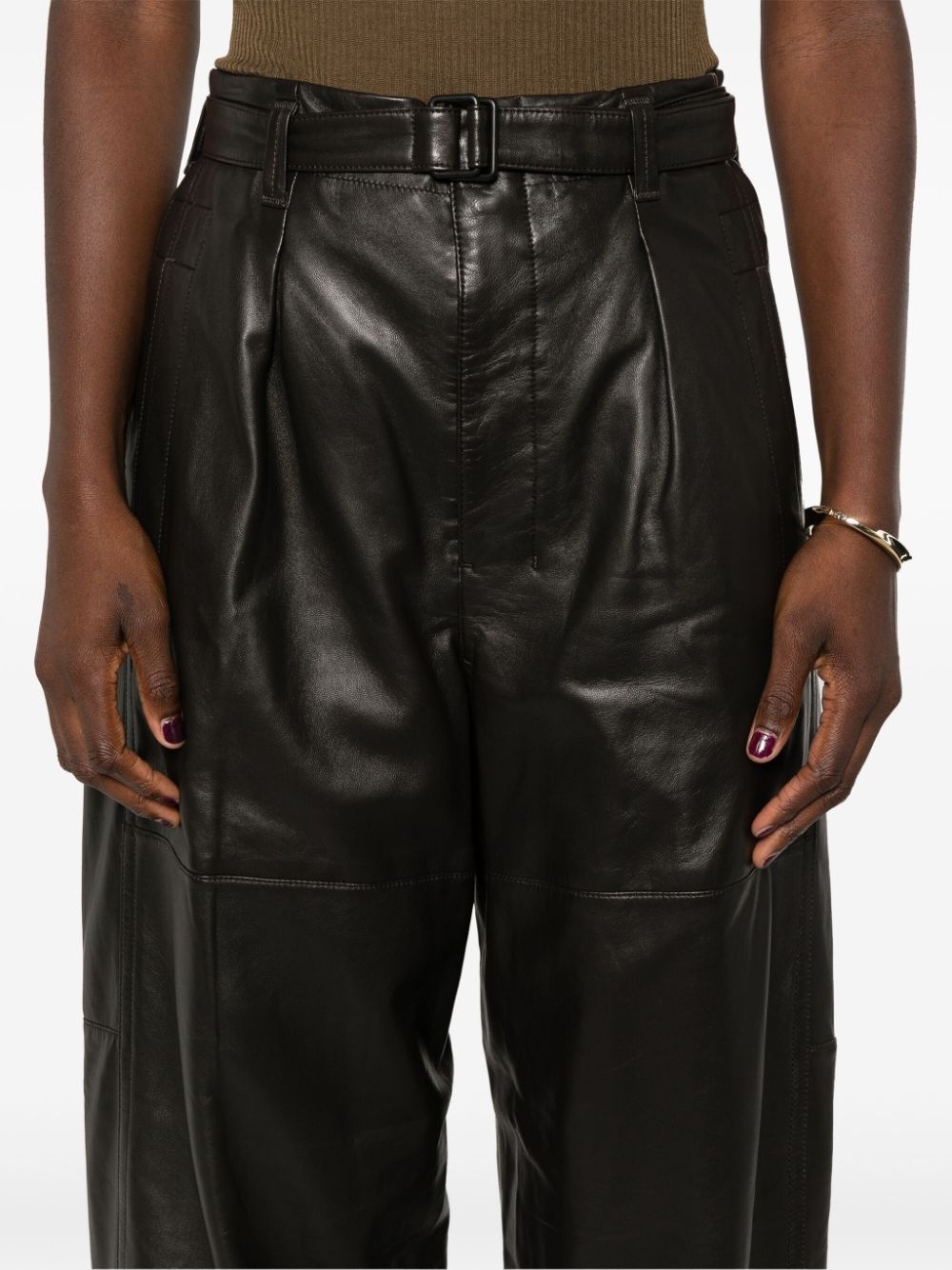 belted pants - 5