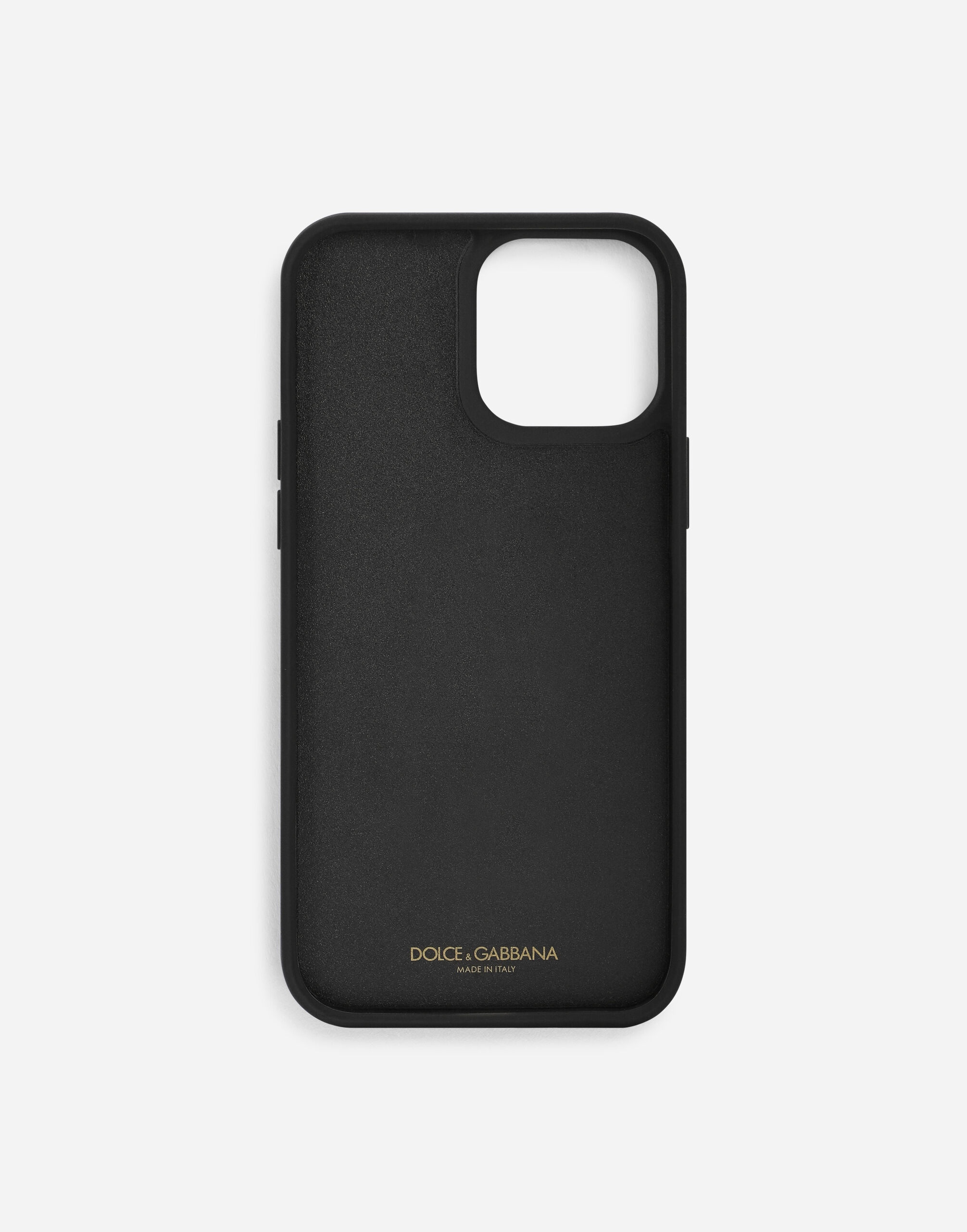 Calfskin iPhone 13 Pro Max cover with logo tag - 2
