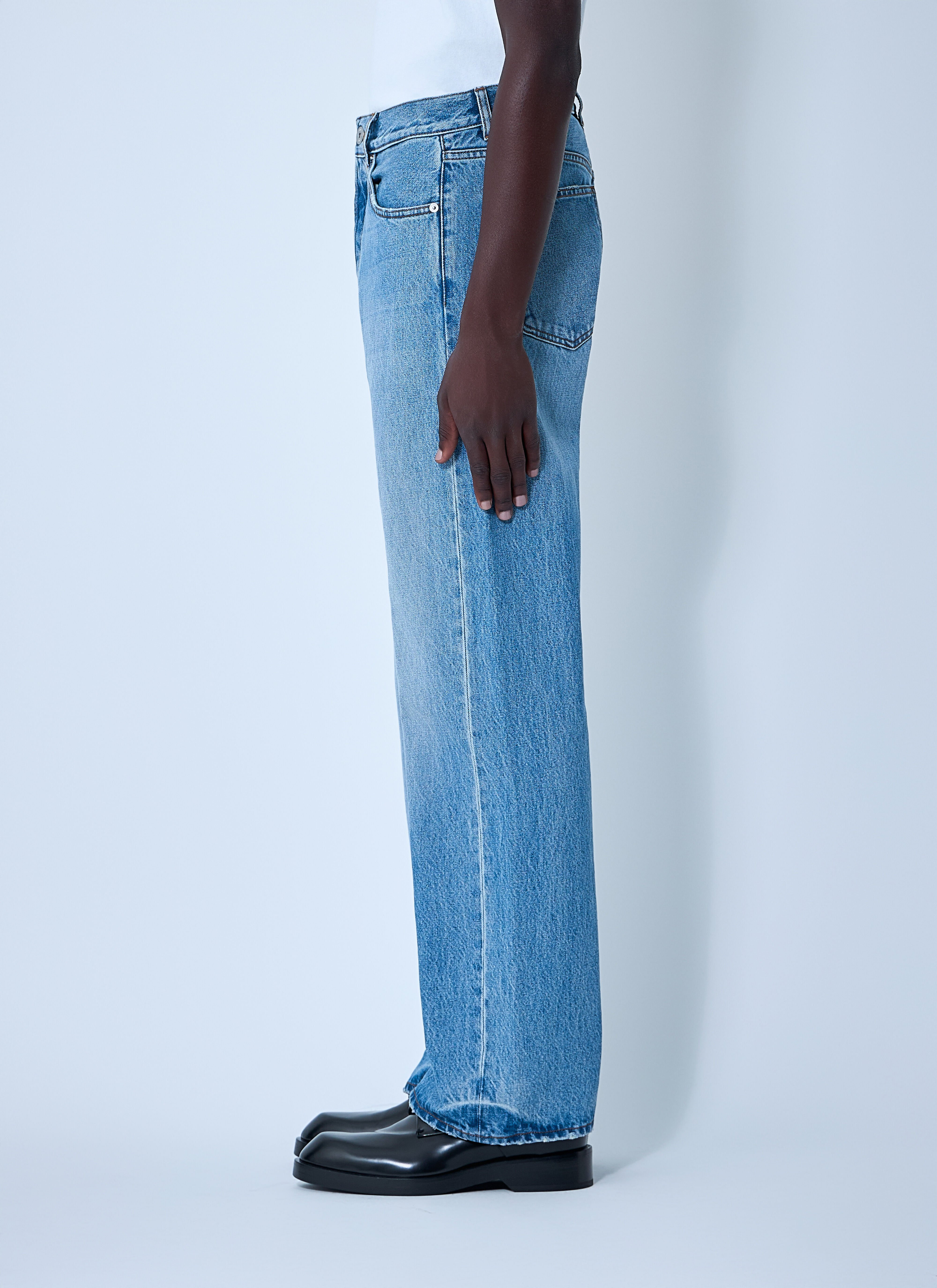 Le De-Nimes Droit Jeans - 3
