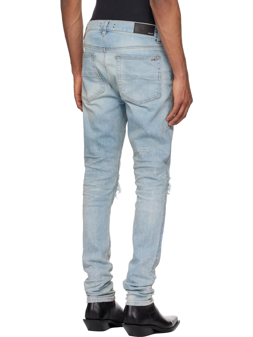Blue Ultrasuede MX1 Jeans - 3