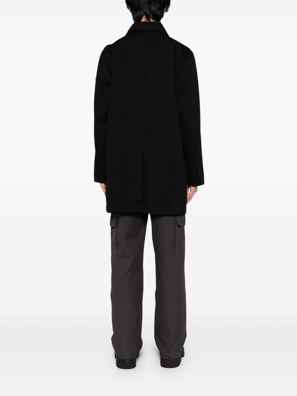 COTTON TRENCH COAT - 4