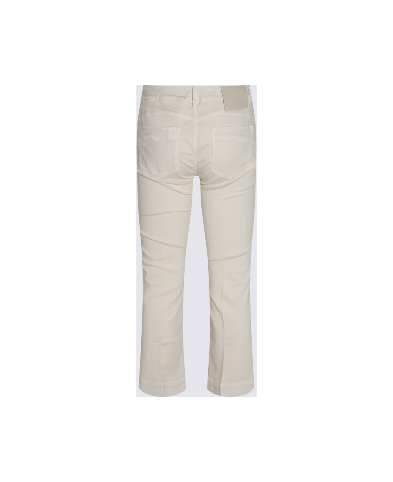 Beige Cotton Nilly Jeans - 2