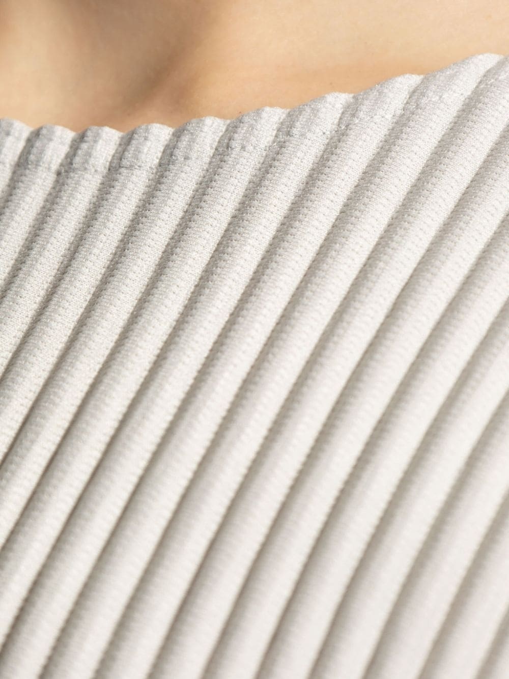 pleated short-sleeve T-shirt - 5