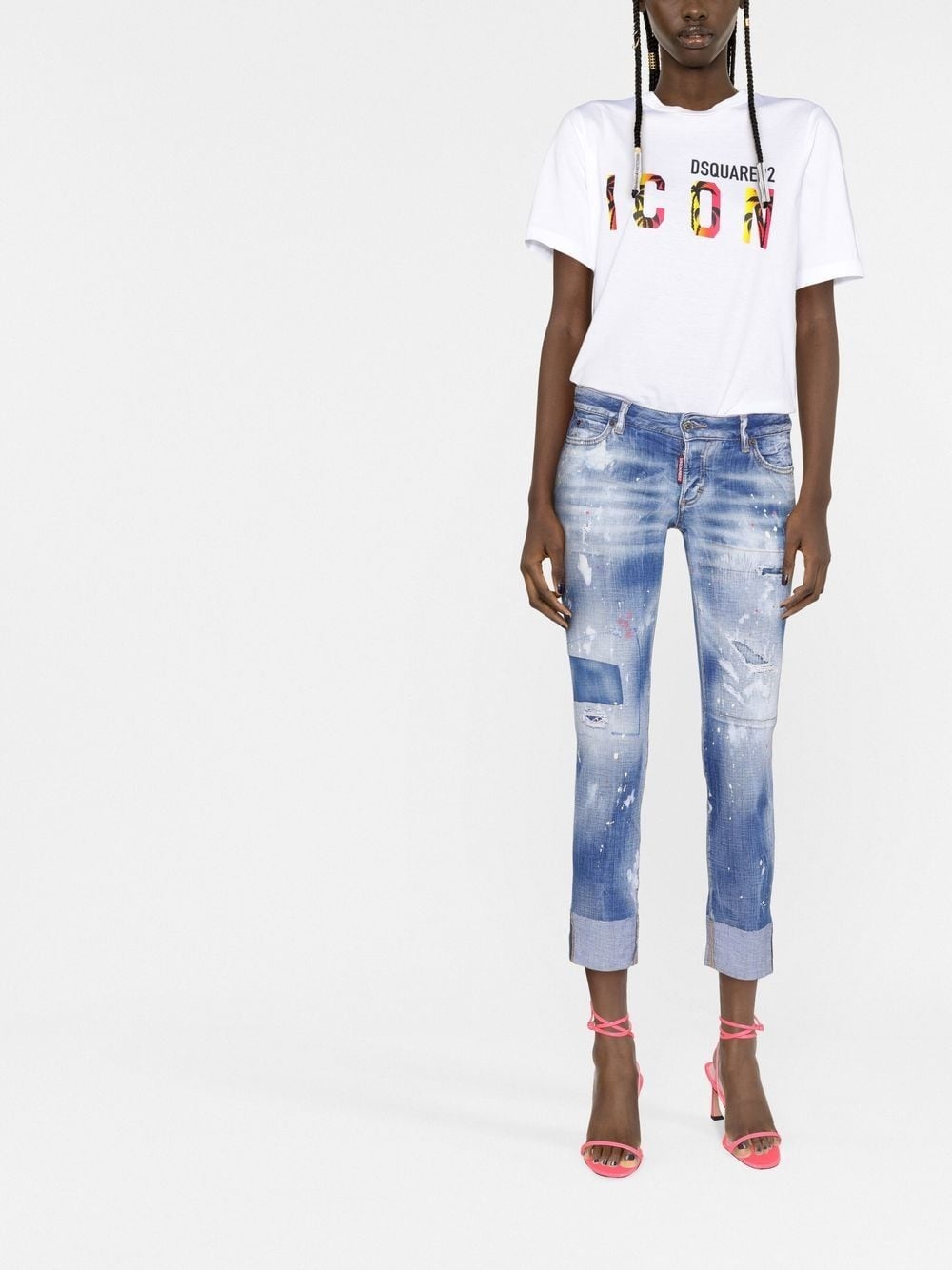 Icon logo-print T-shirt - 2