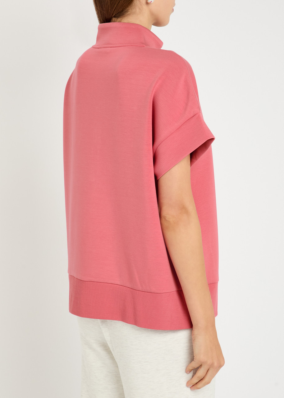 Varley Ritchie Short Sleeve Sweat Stretch-jersey top - 3