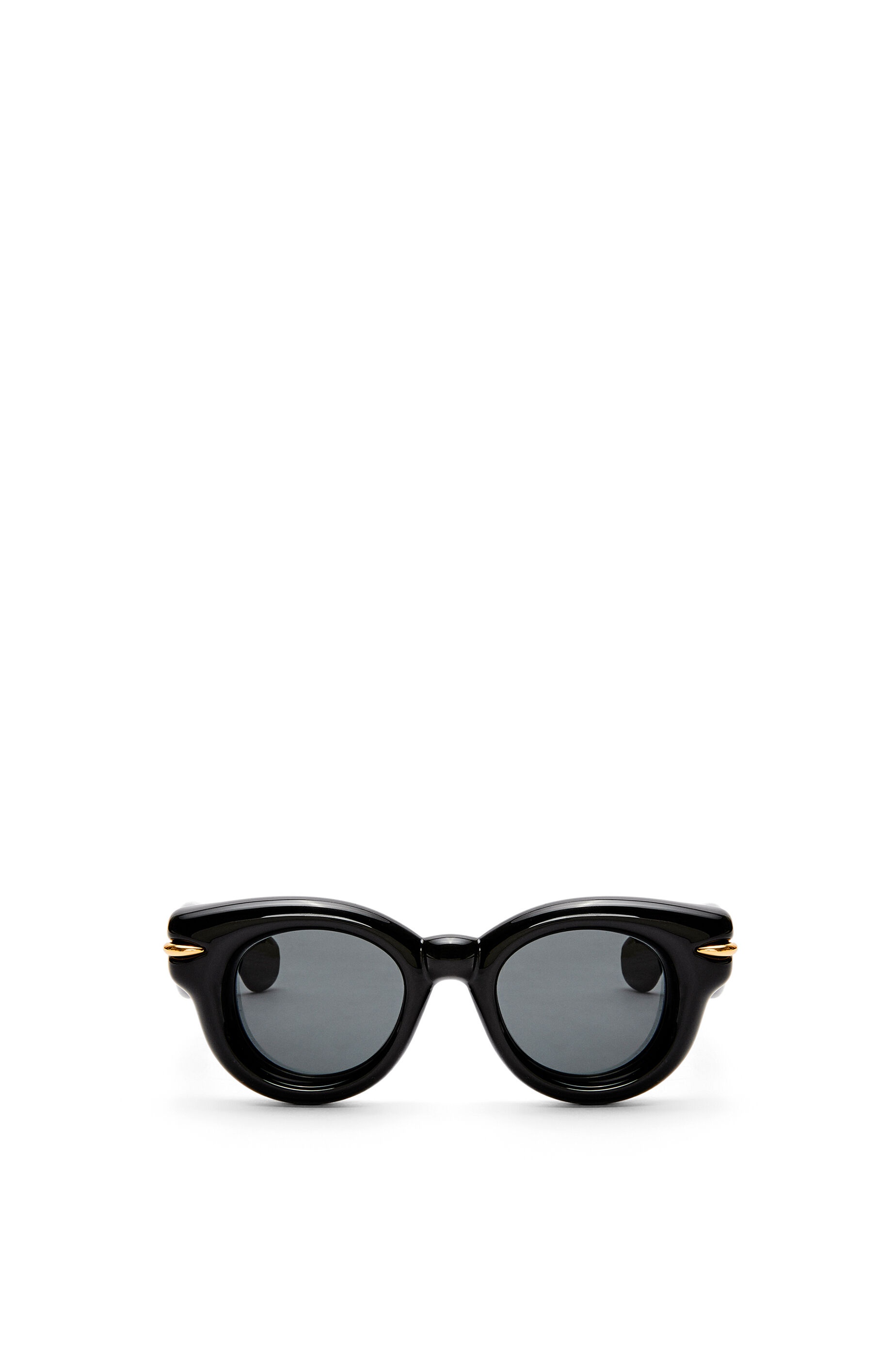 Inflated round sunglasses in nylon - 1