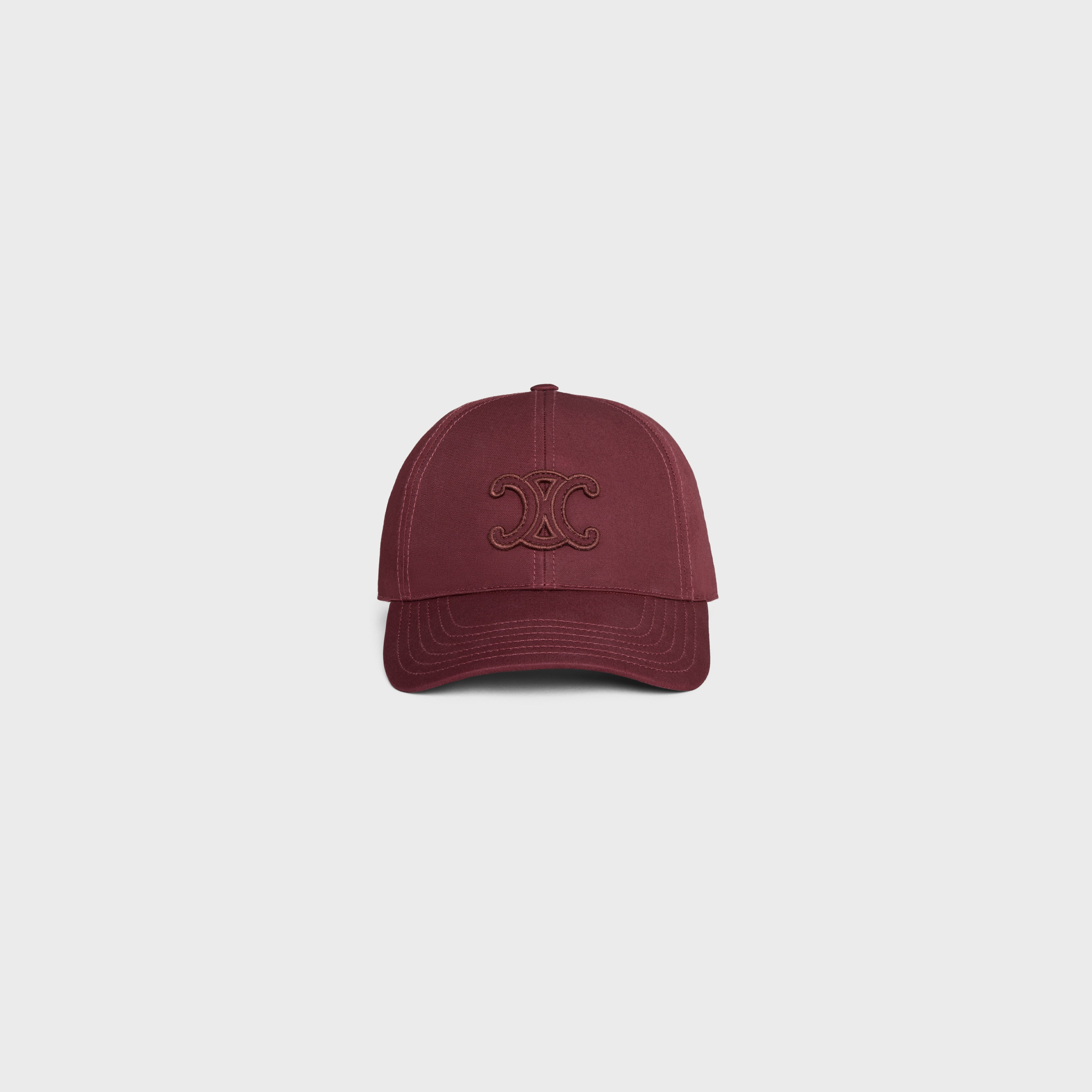 triomphe baseball cap in cotton - 2