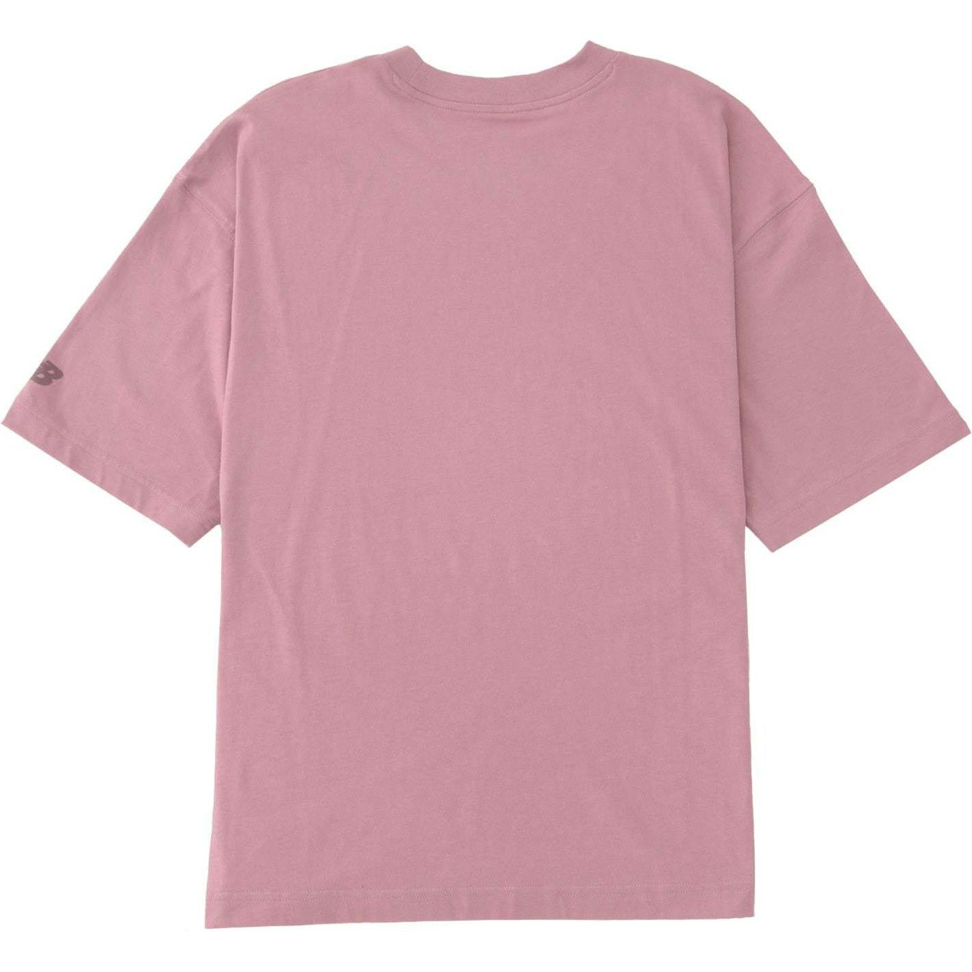 (WMNS) New Balance Iconic Collegiate Jersey Oversized 'Pink' WT41519-RSE - 2