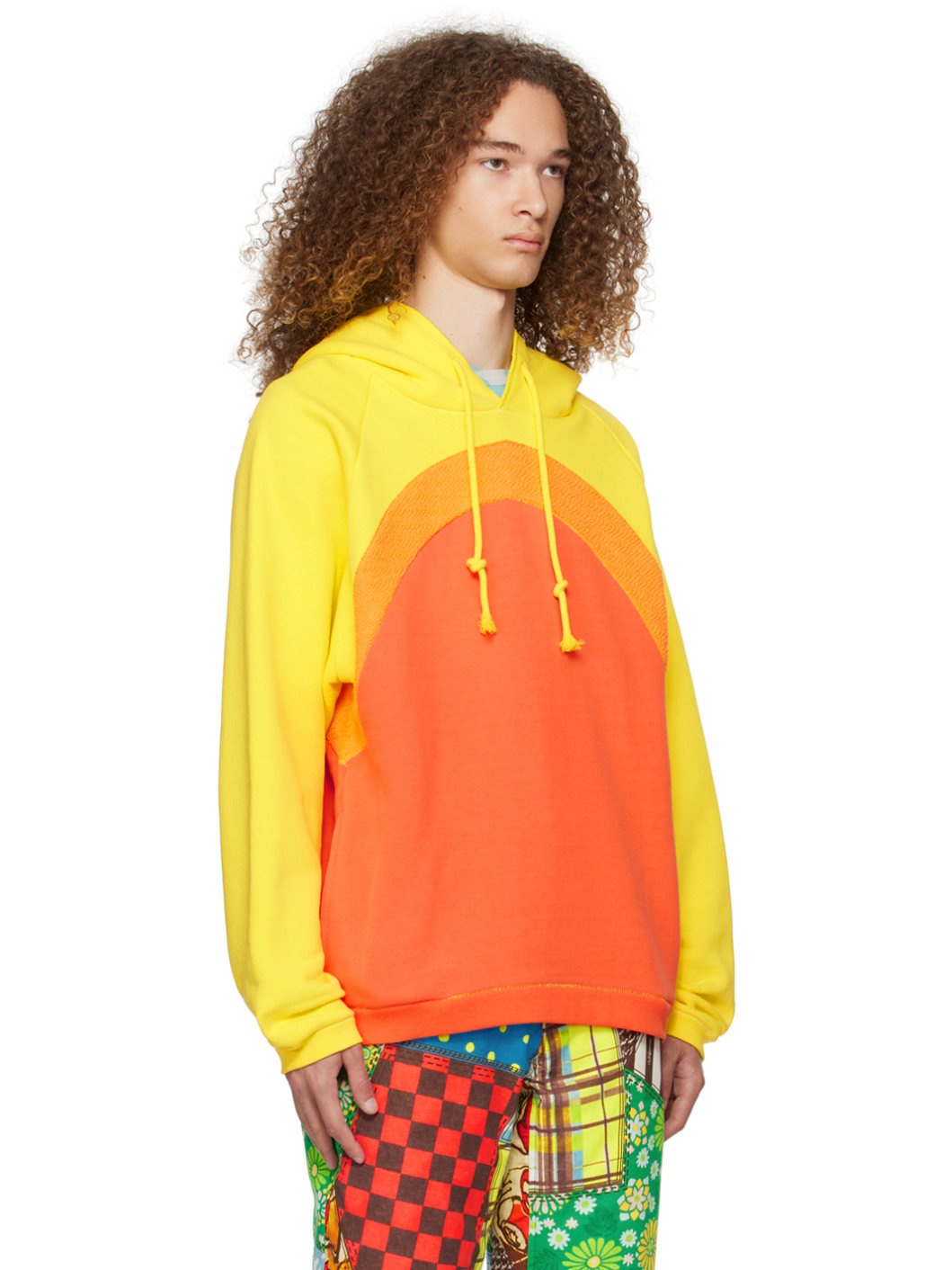 Yellow & Orange Rainbow Hoodie - 2