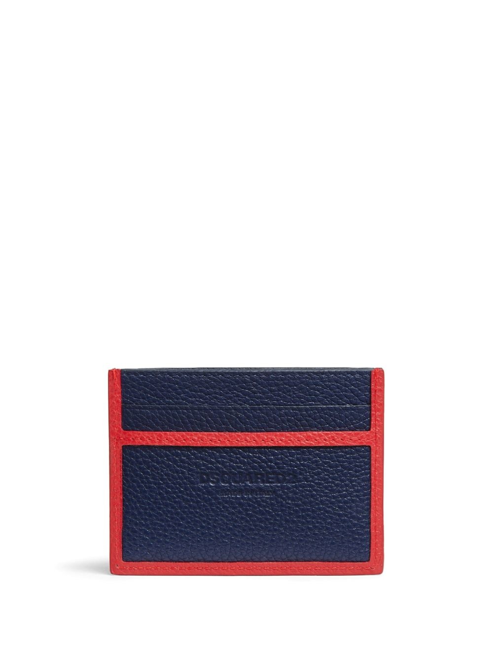 logo-print card holder - 2