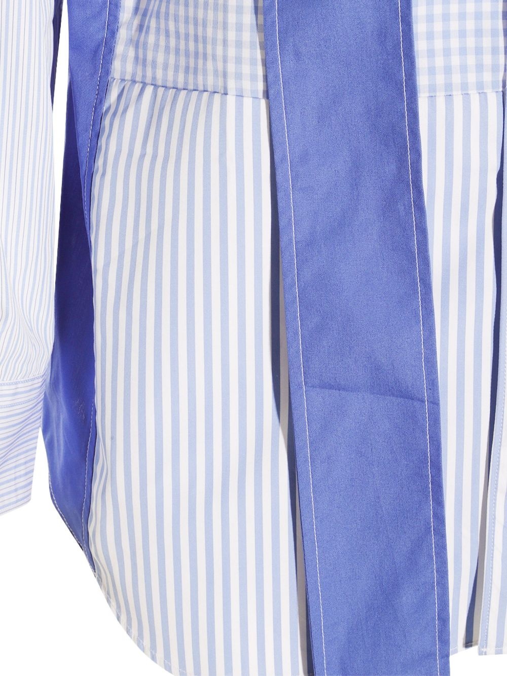 patchwork shirt - 4