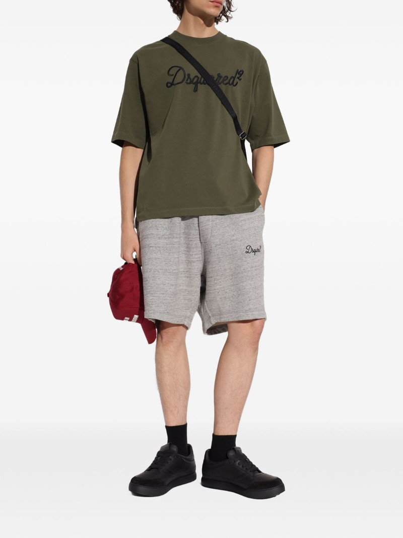 DSQUARED2 embroidered crew-neck T-shirt outlook