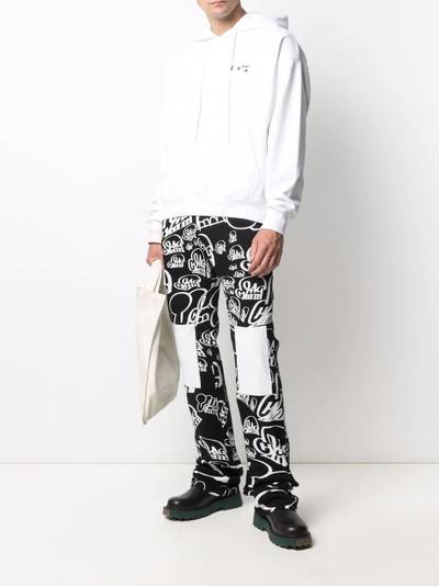 Off-White x Katsu printed straight-leg jeans outlook