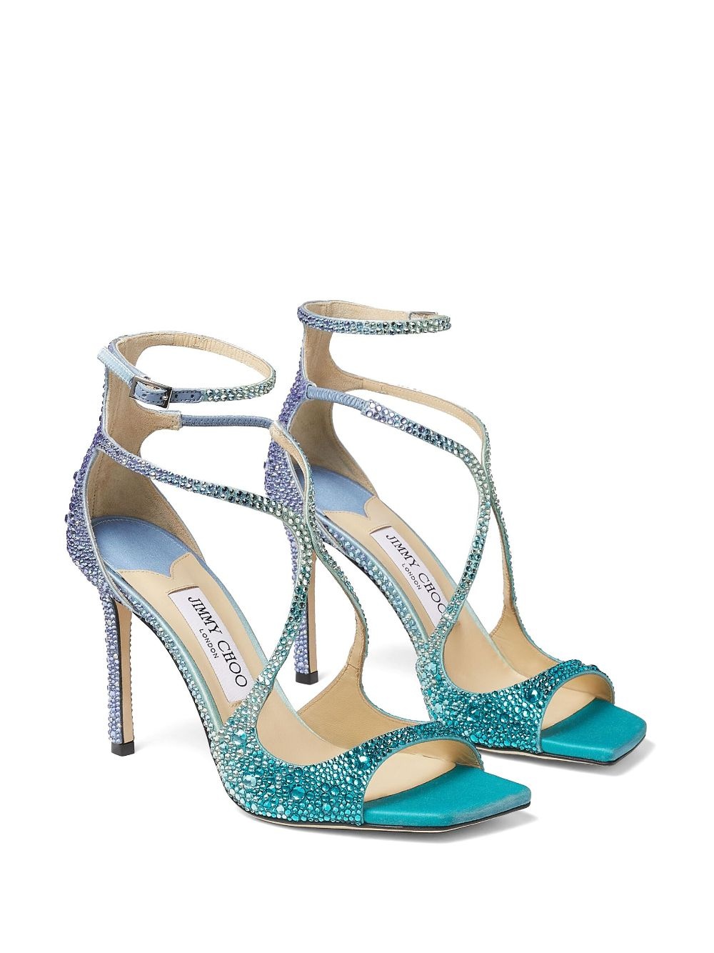 Azia crystal-embellished sandals - 2