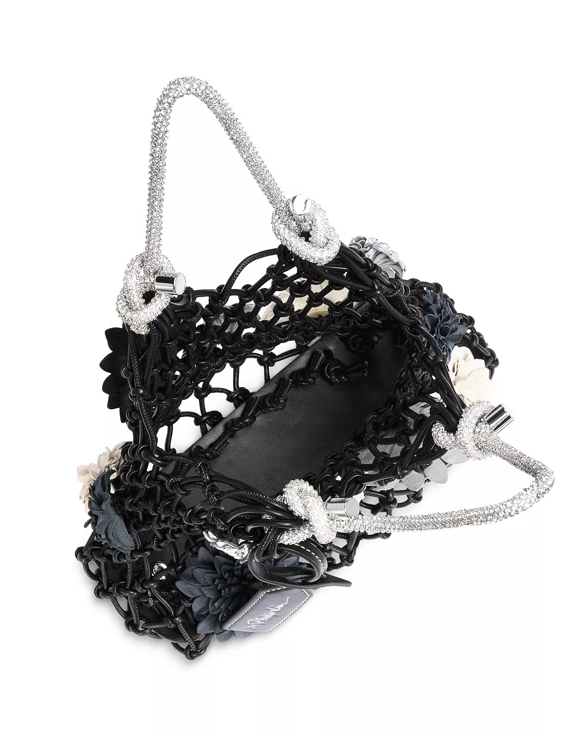 Macrame Mini Sac With Flowers - 2