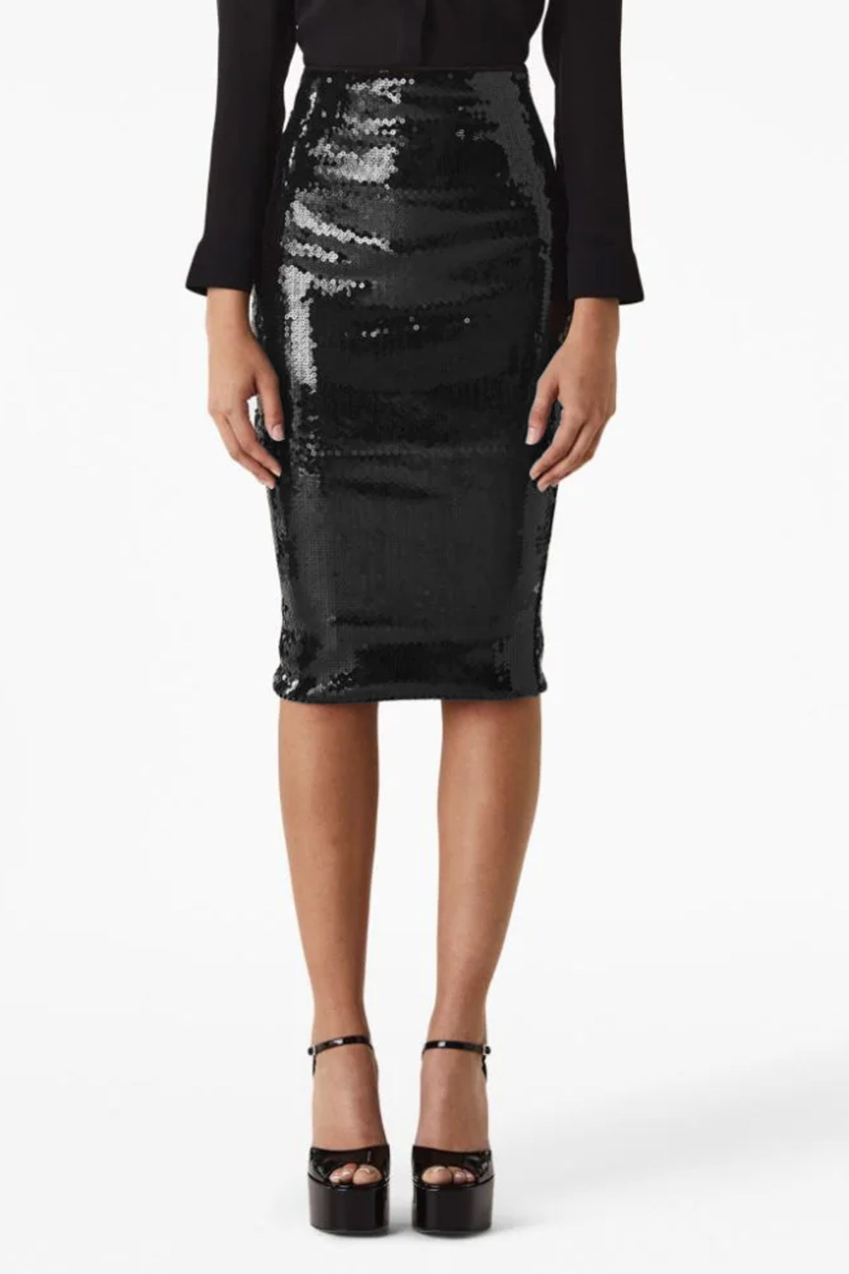 Sequin midi skirt - 2