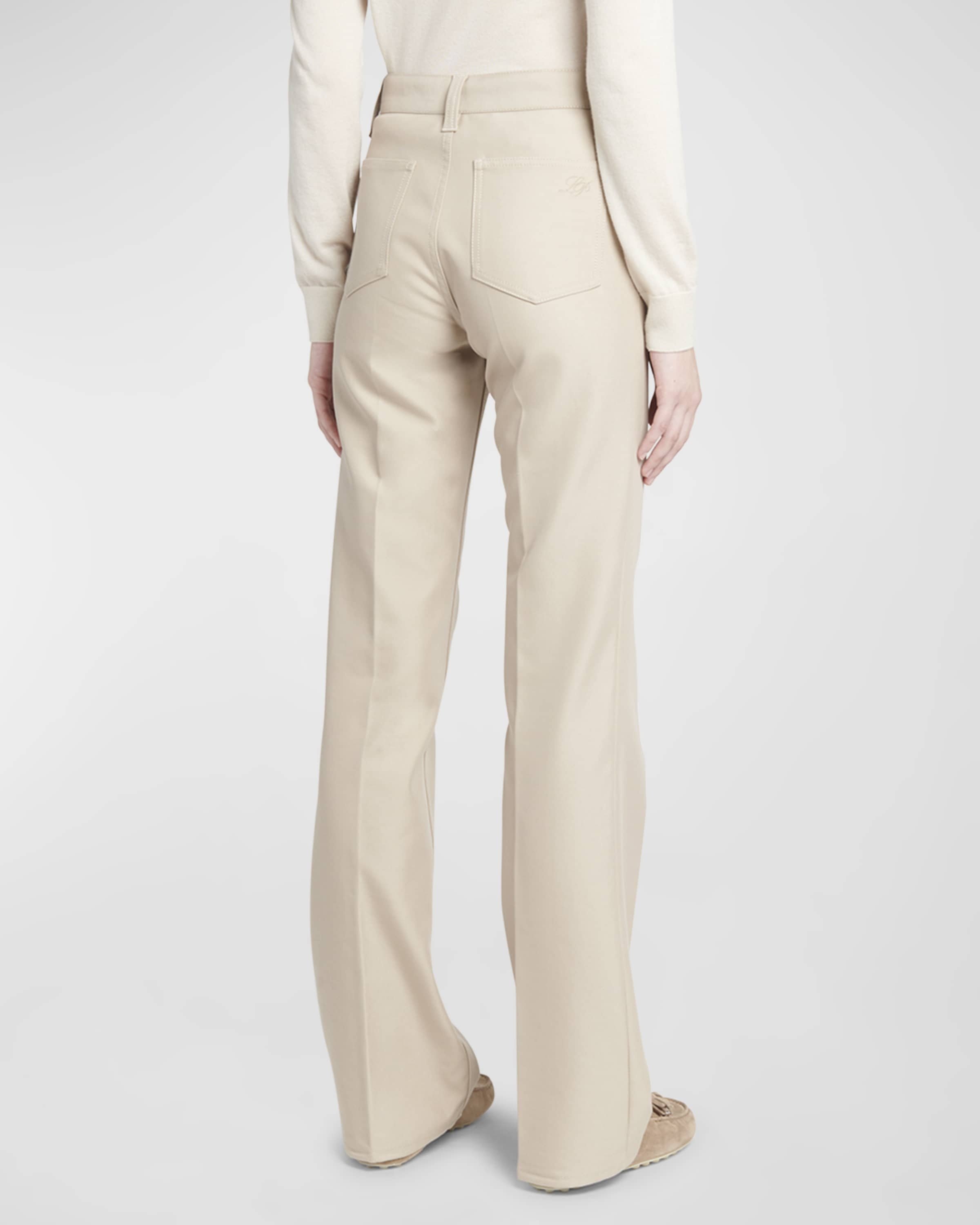 Thayer Luxury Cotton Straight-Leg Pants - 4