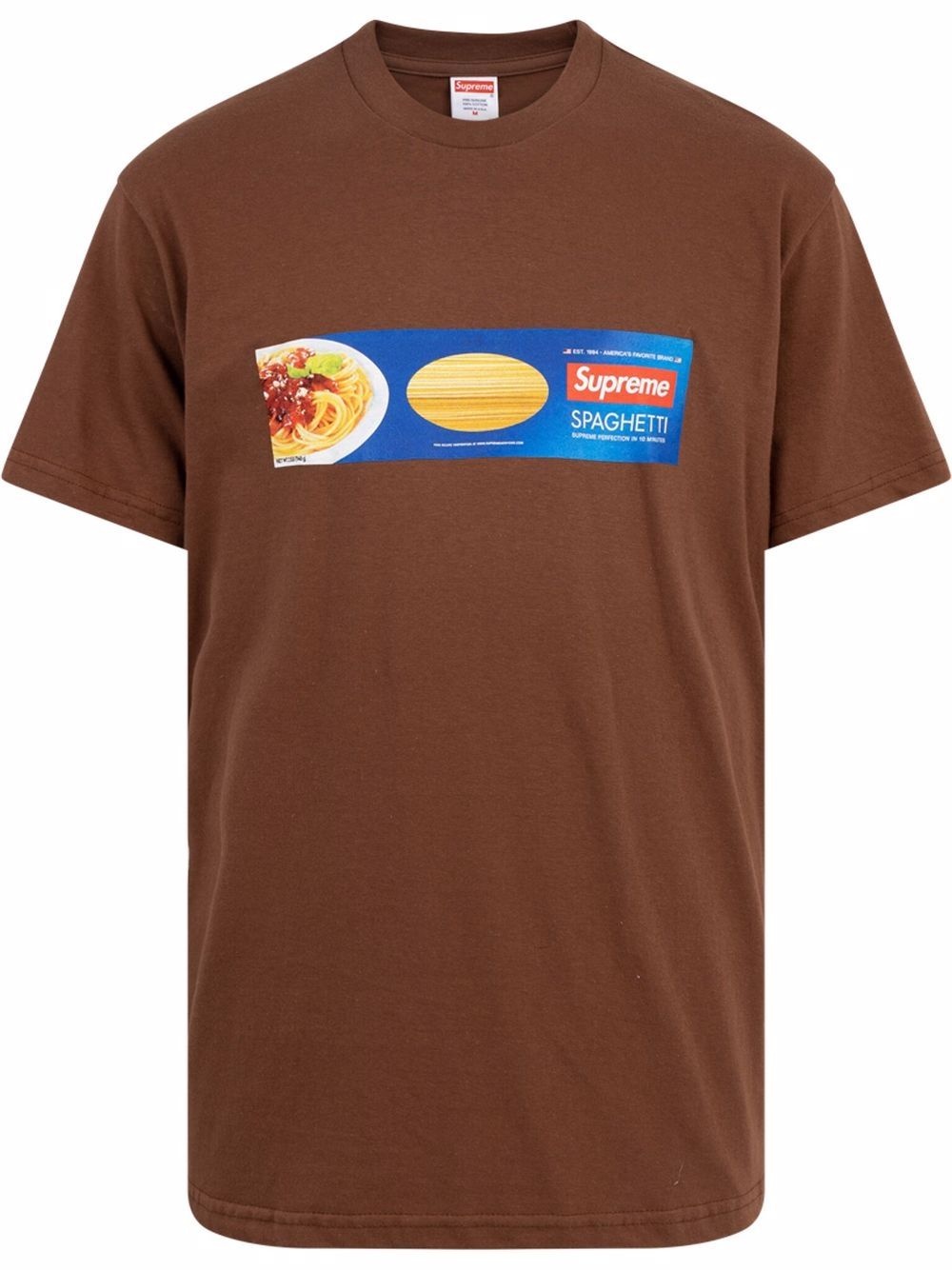 Spaghetti short-sleeve T-shirt - 1