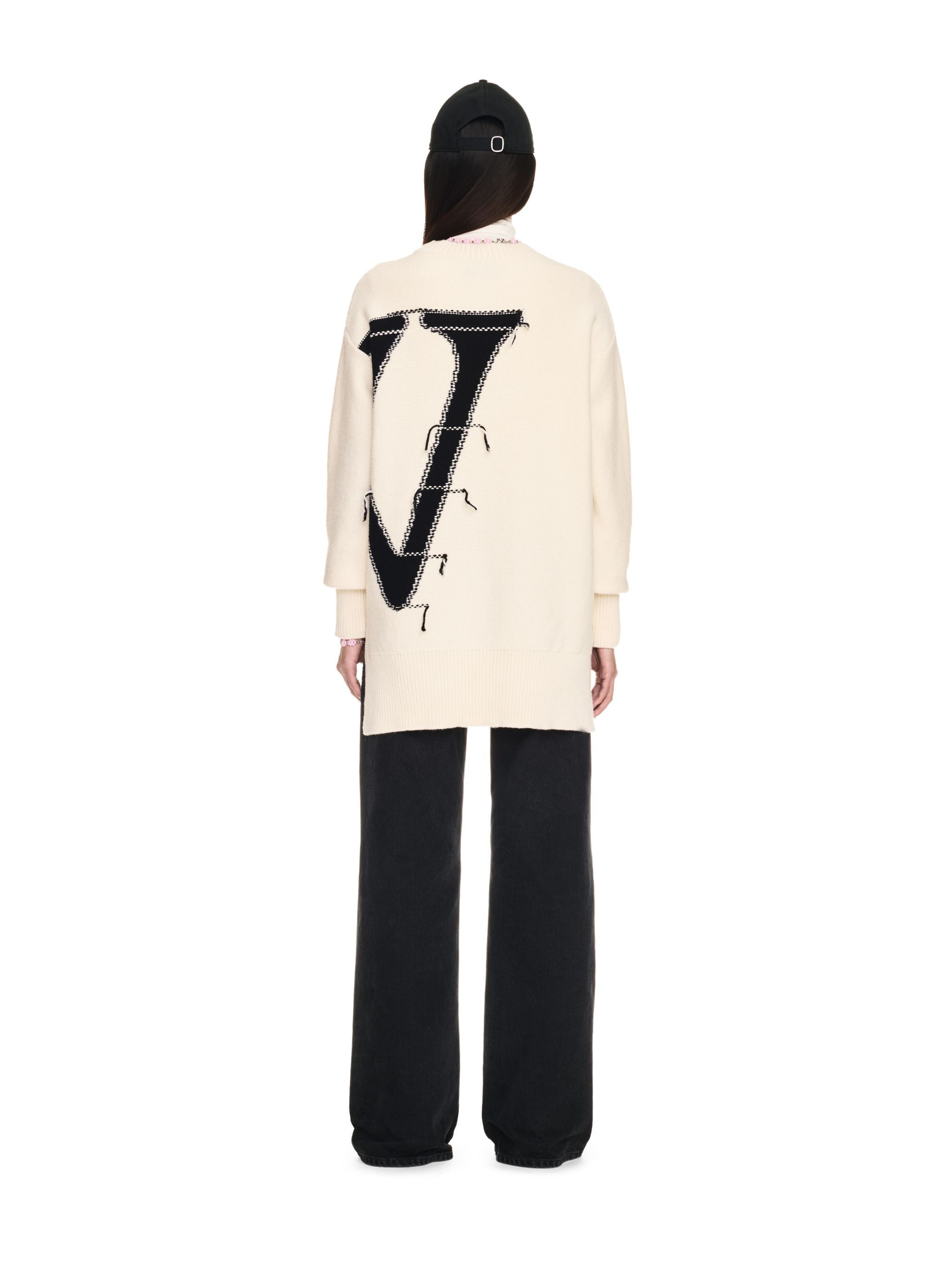 Ow Maxi Logo Crewneck - 4