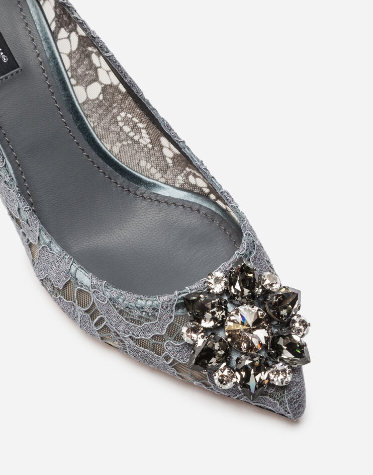 Pump in Taormina lace with crystals - 2