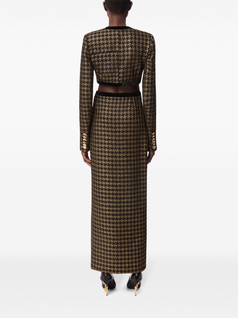 Houndstooth Skirt - 4